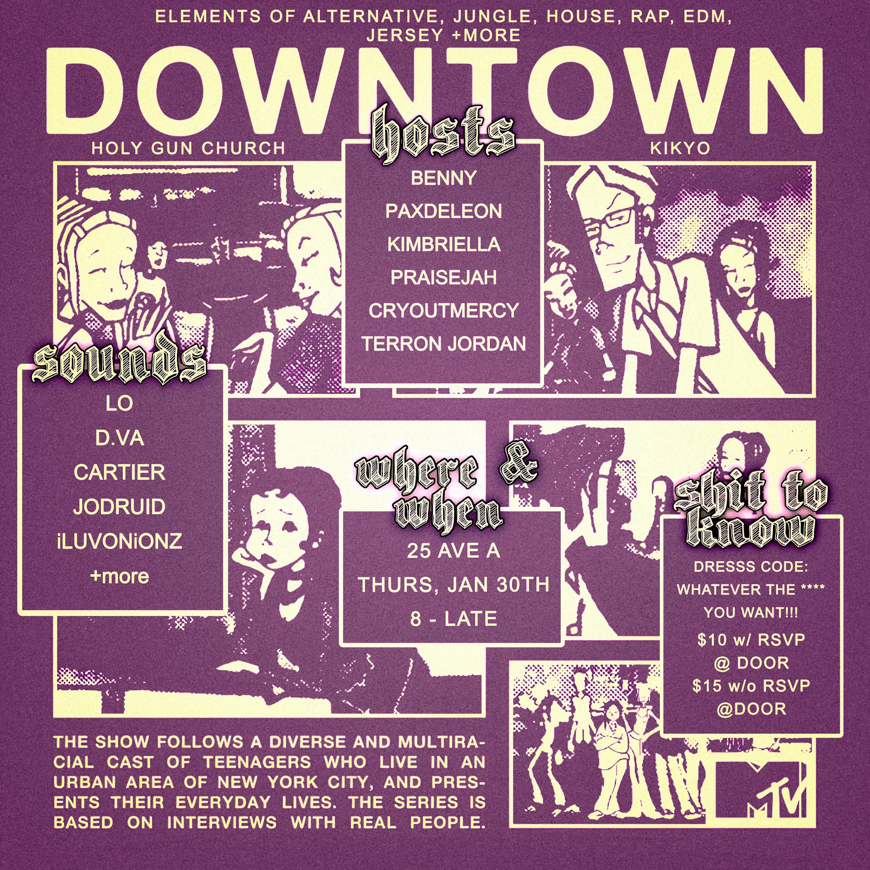 DOWNTOWN in LES event image