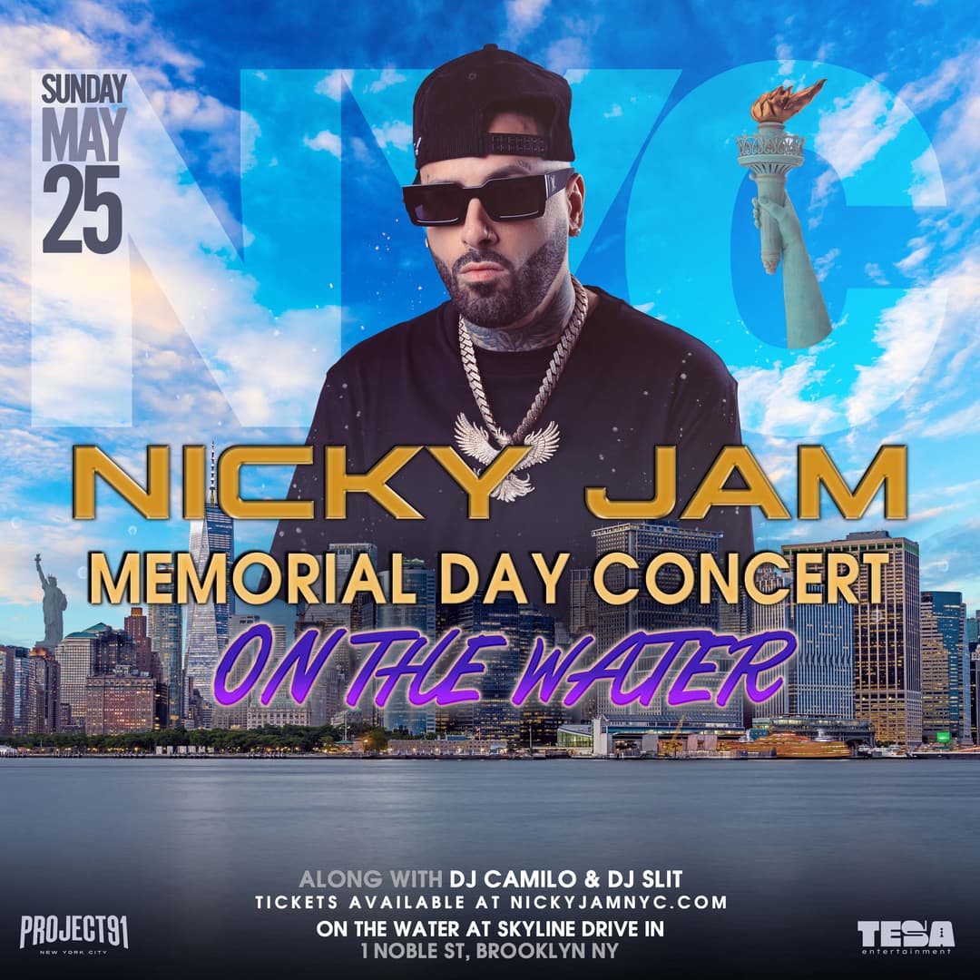Nicky Jam On The Water Front event image