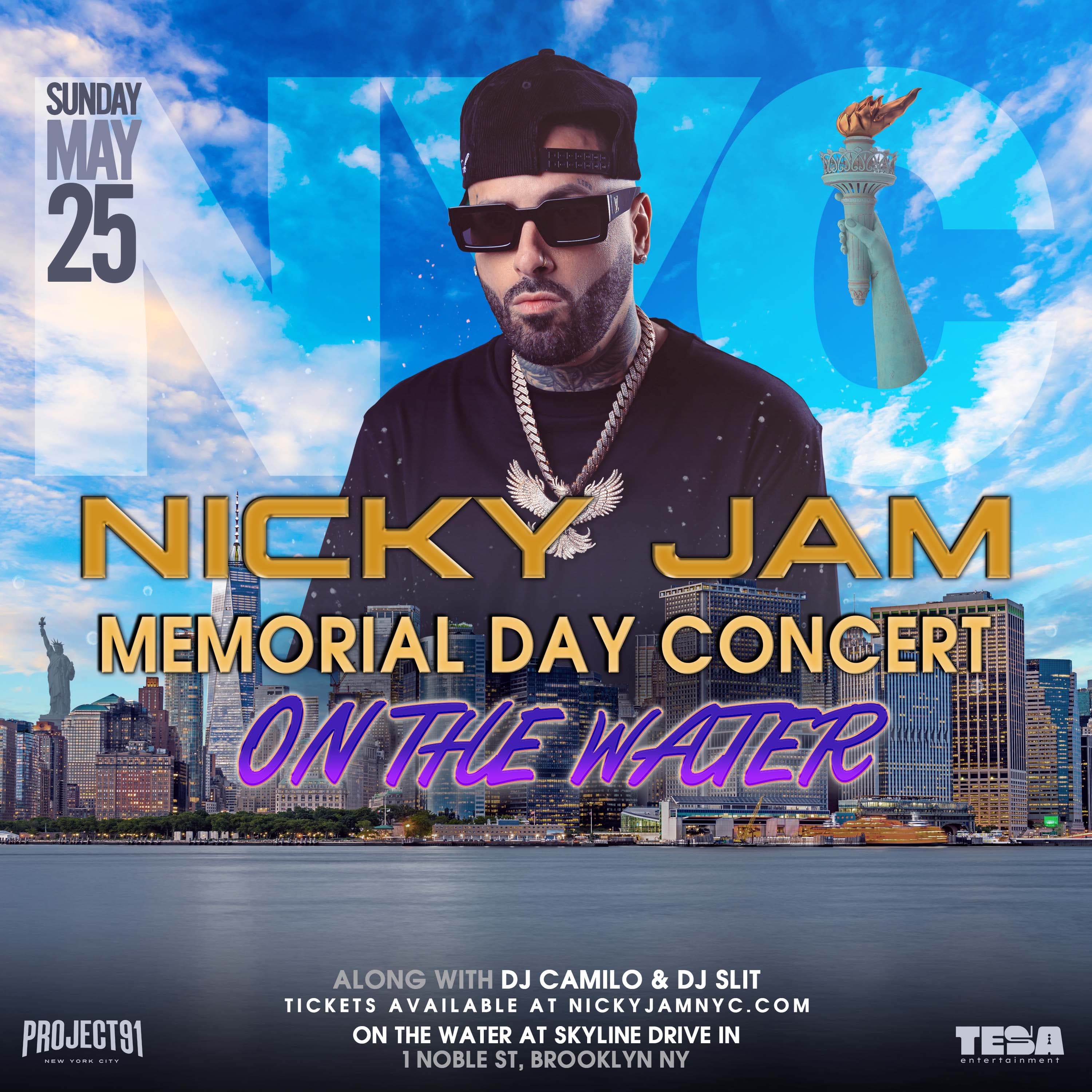 Nicky Jam On The Water Front event image