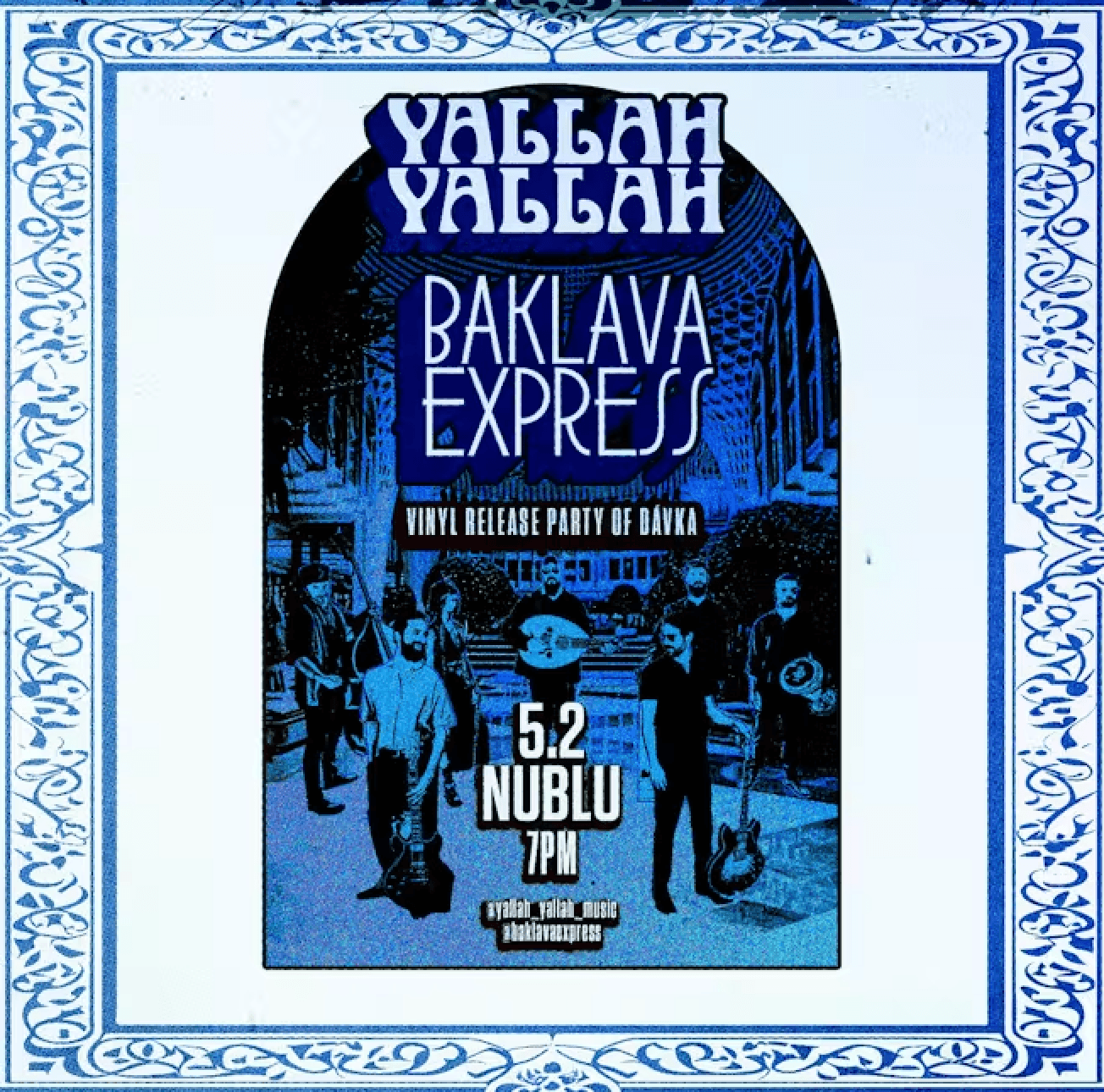 Yallah Yallah, Baklava Express event image