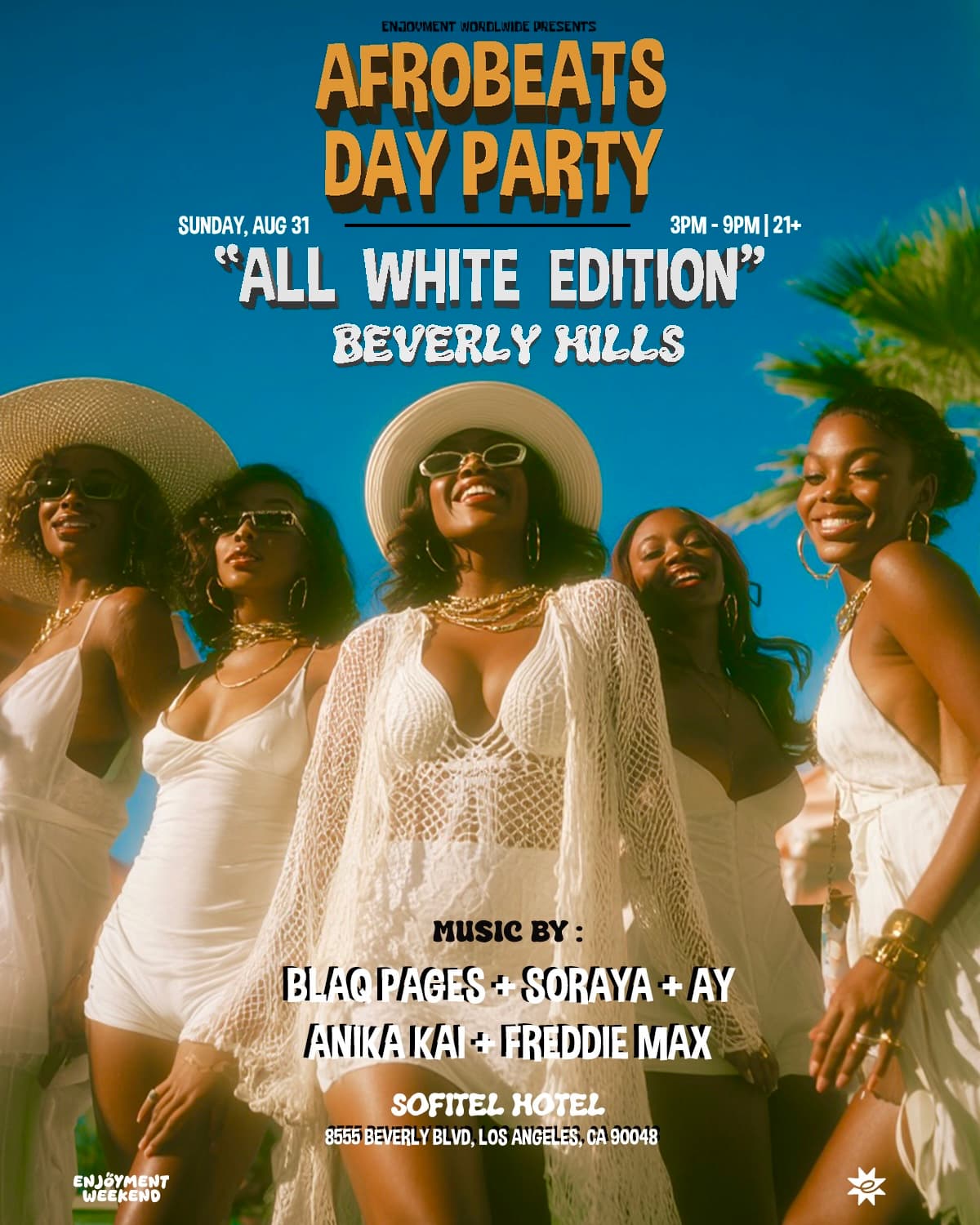 Afrobeats Day Party ( Beverly Hills ) ALL WHITE EDITION event image