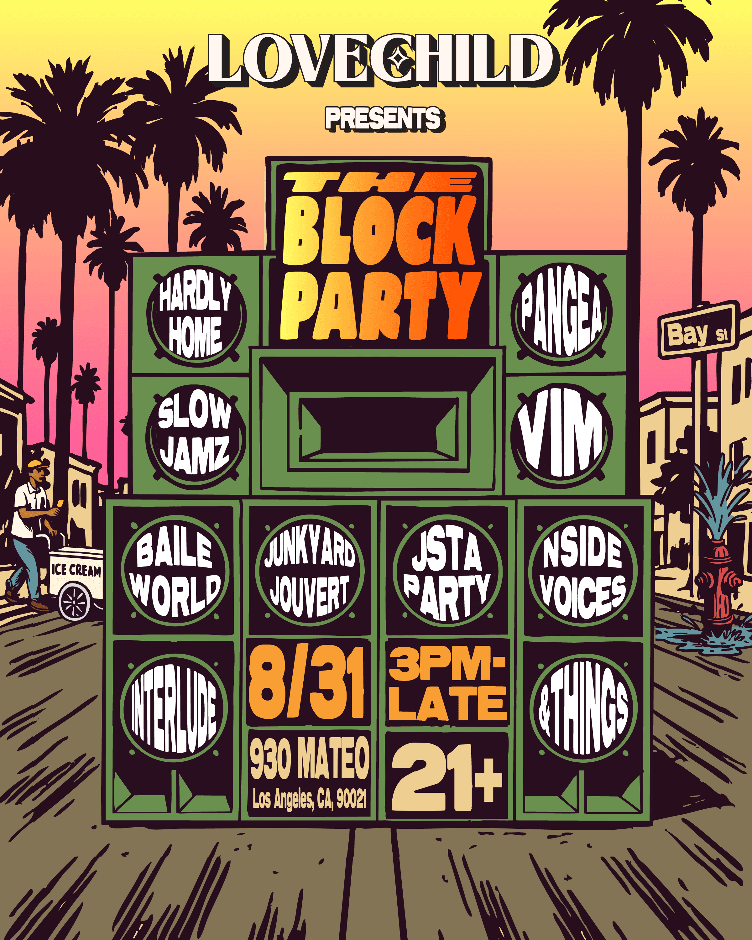 LOVECHILD PRESENTS: THE BLOCK PARTY event image