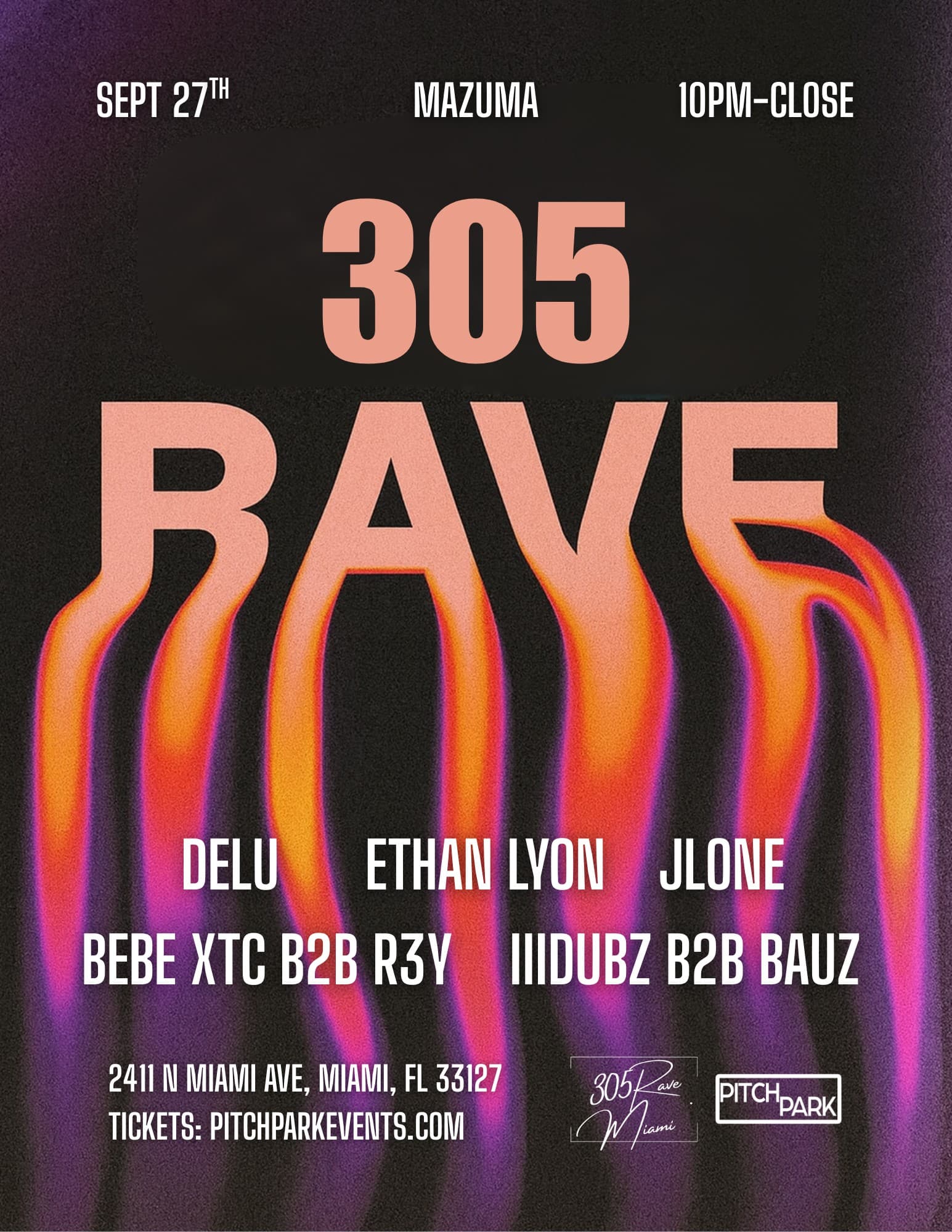 305 RAVE event image