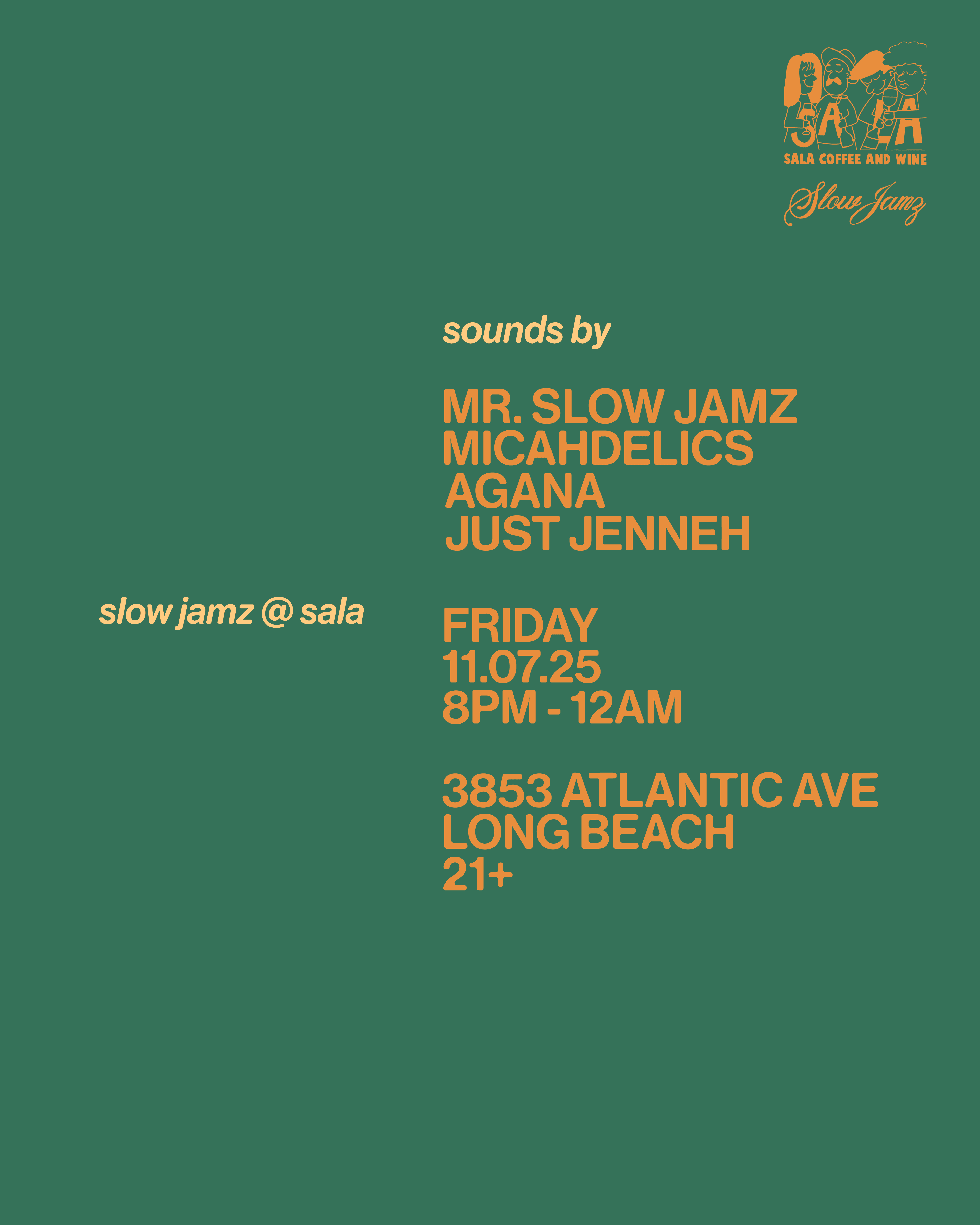 Slow Jamz @ SALA event image