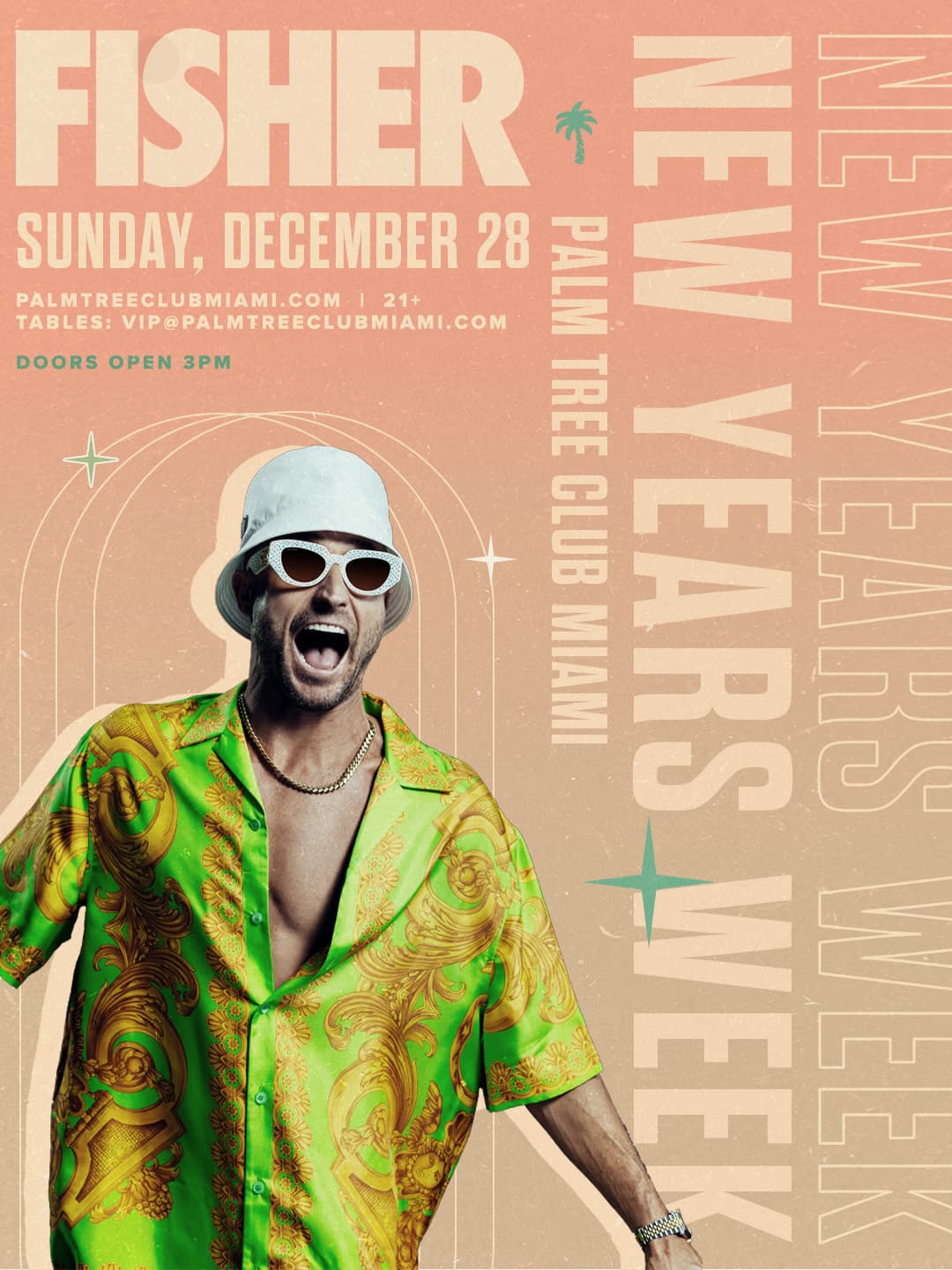 Fisher Presented by Palm Tree Club Miami event image