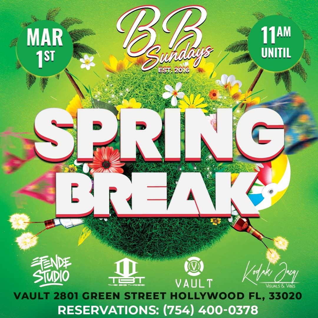 BB Sundays 3/1/26 Spring Break event image