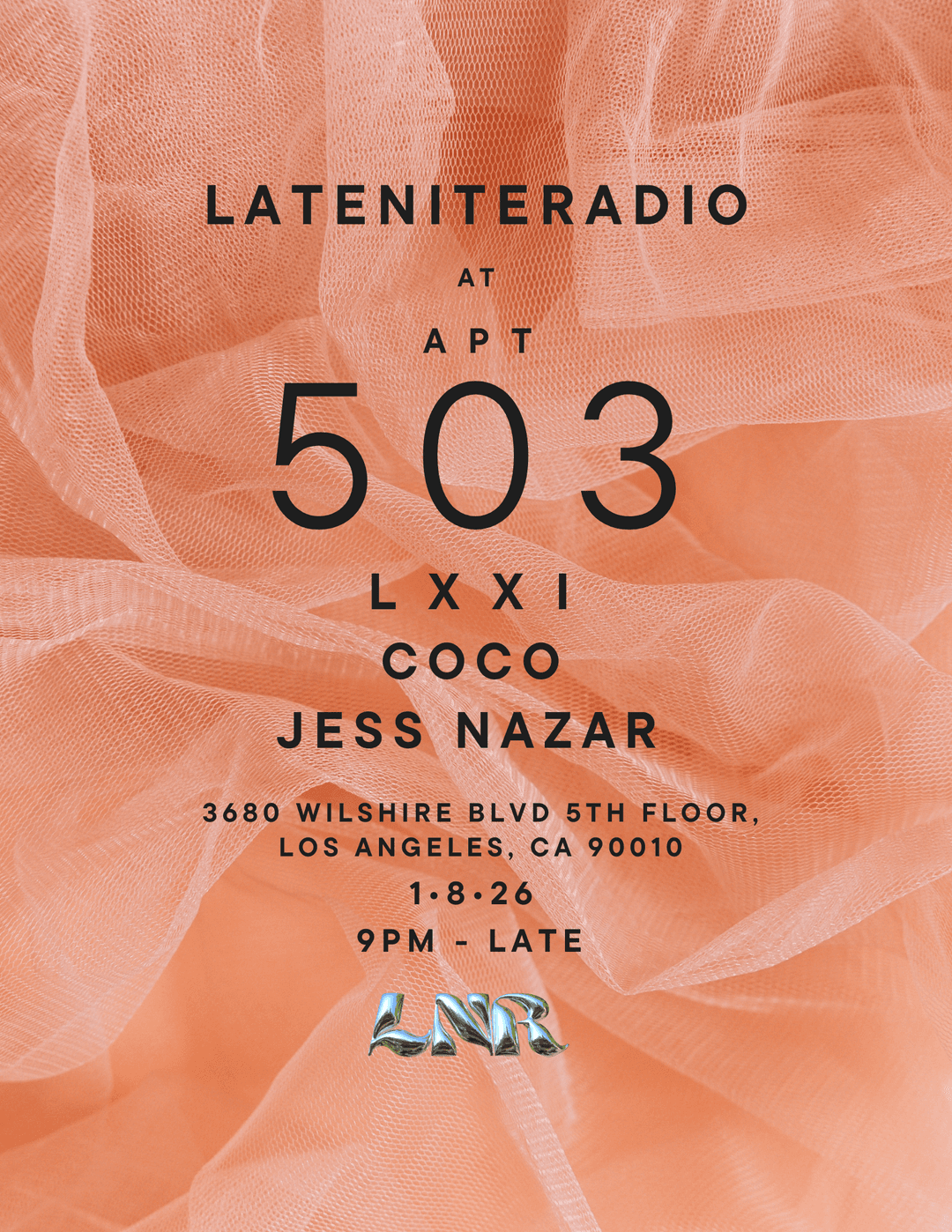 LateNiteRadio at Apt 503 event image