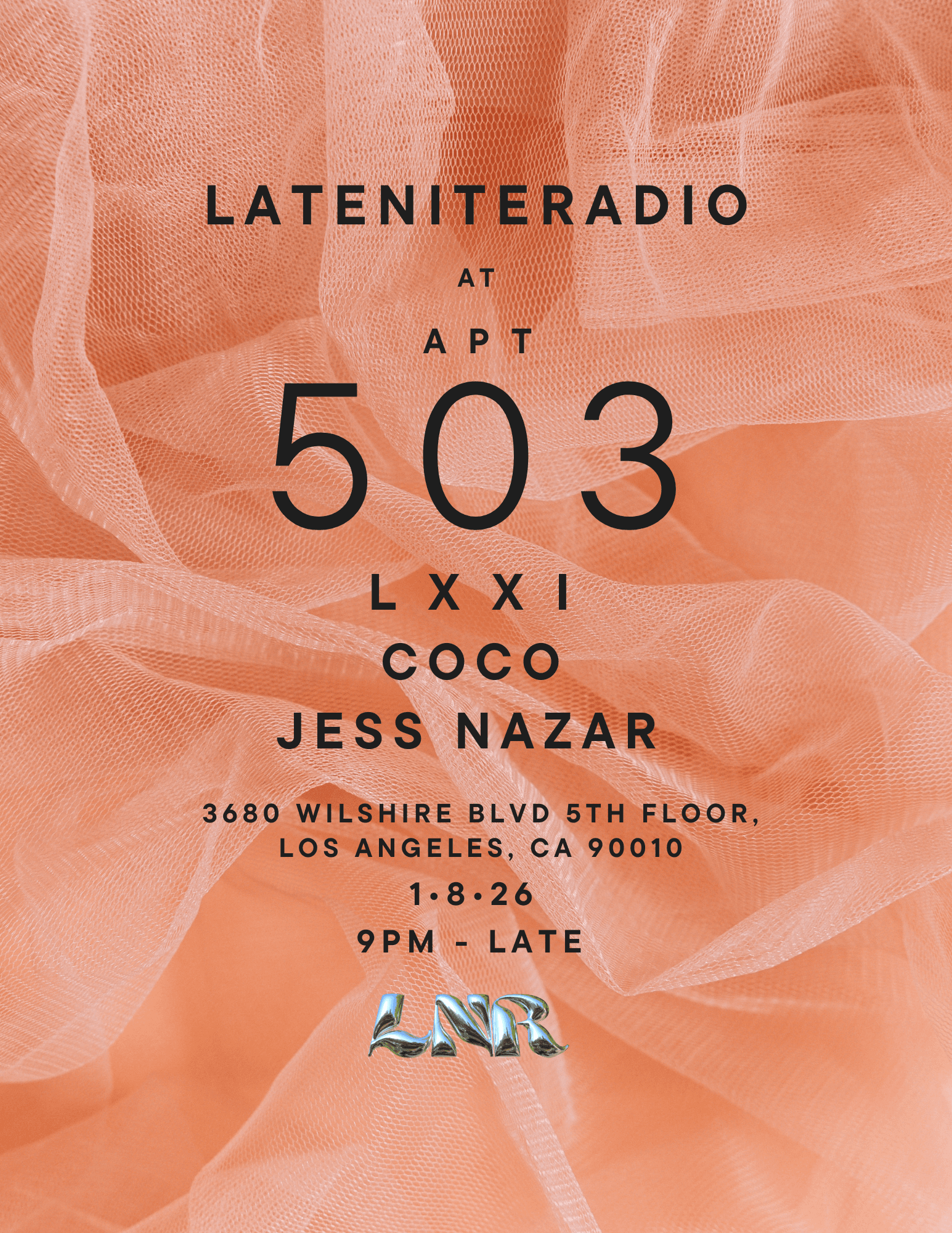 LateNiteRadio at Apt 503 event image
