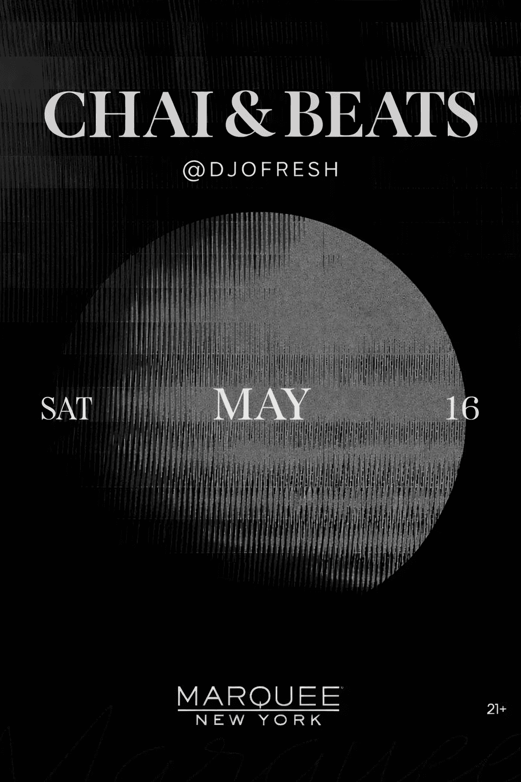 Chai & Beats: Marquee NYC event image
