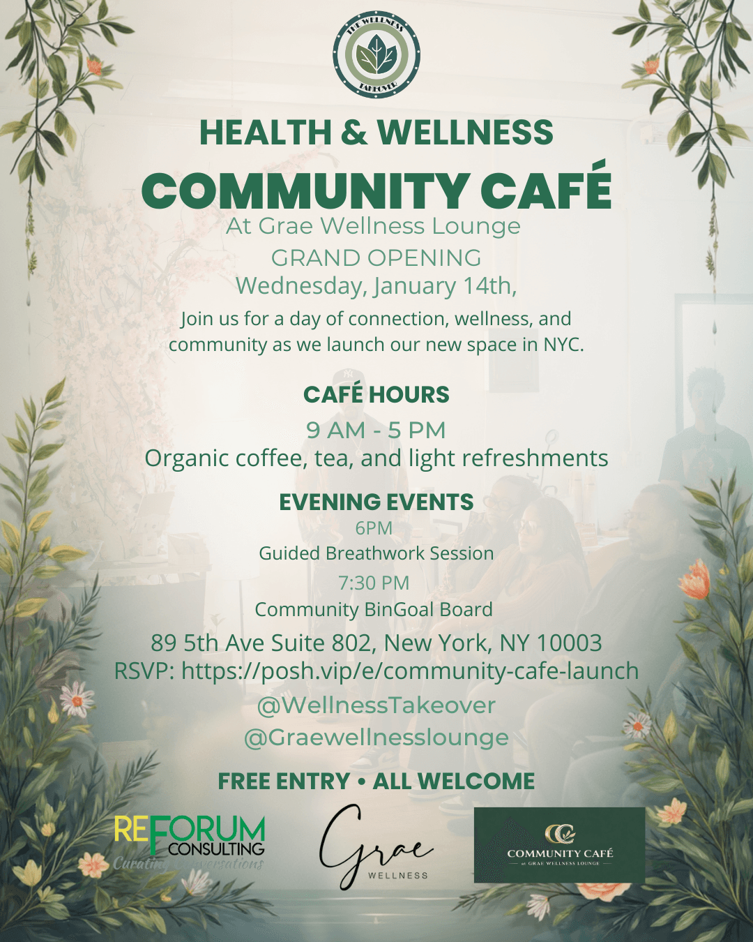 Community Cafe Launch event image