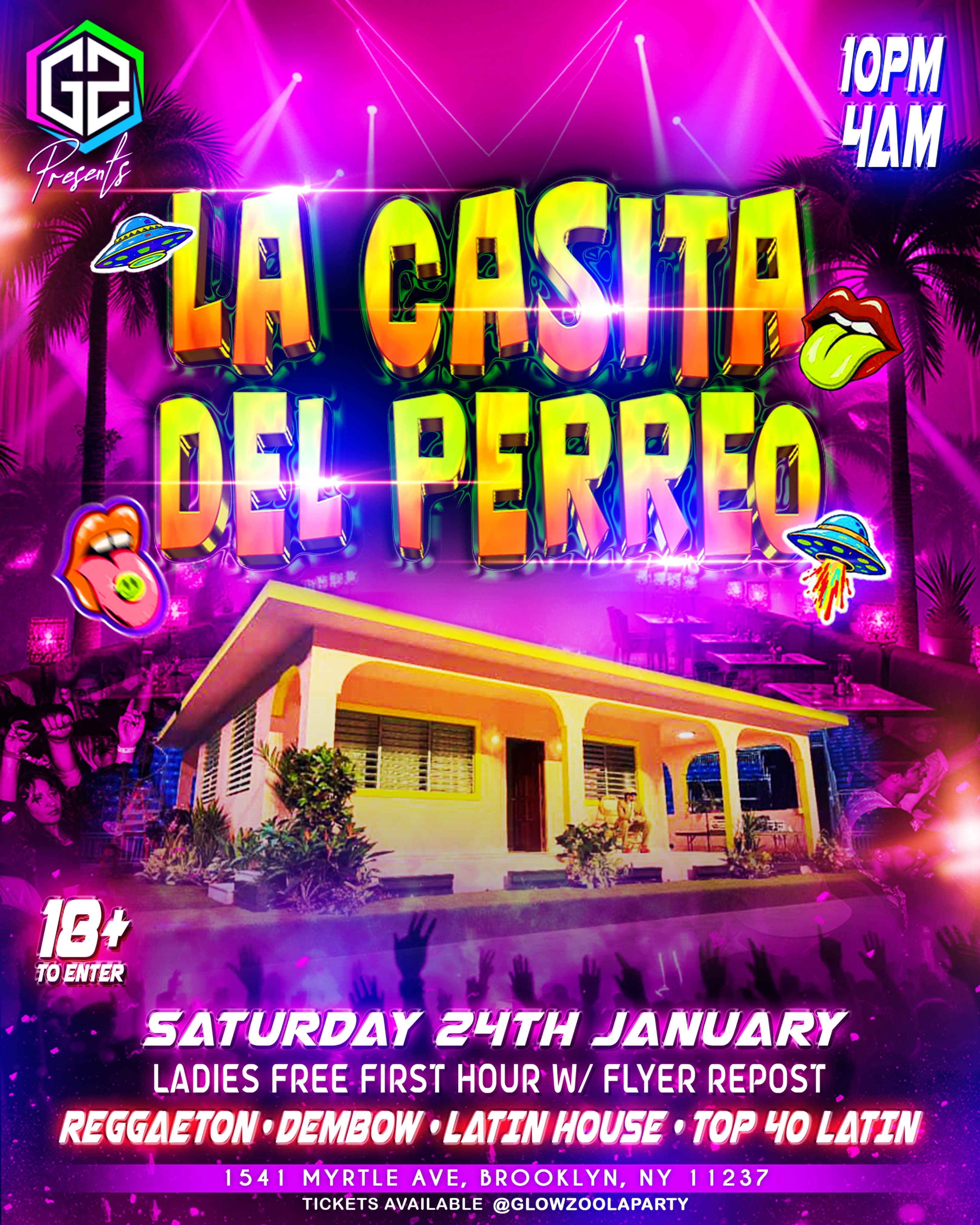 CASITA DEL PERREO (18+) event image