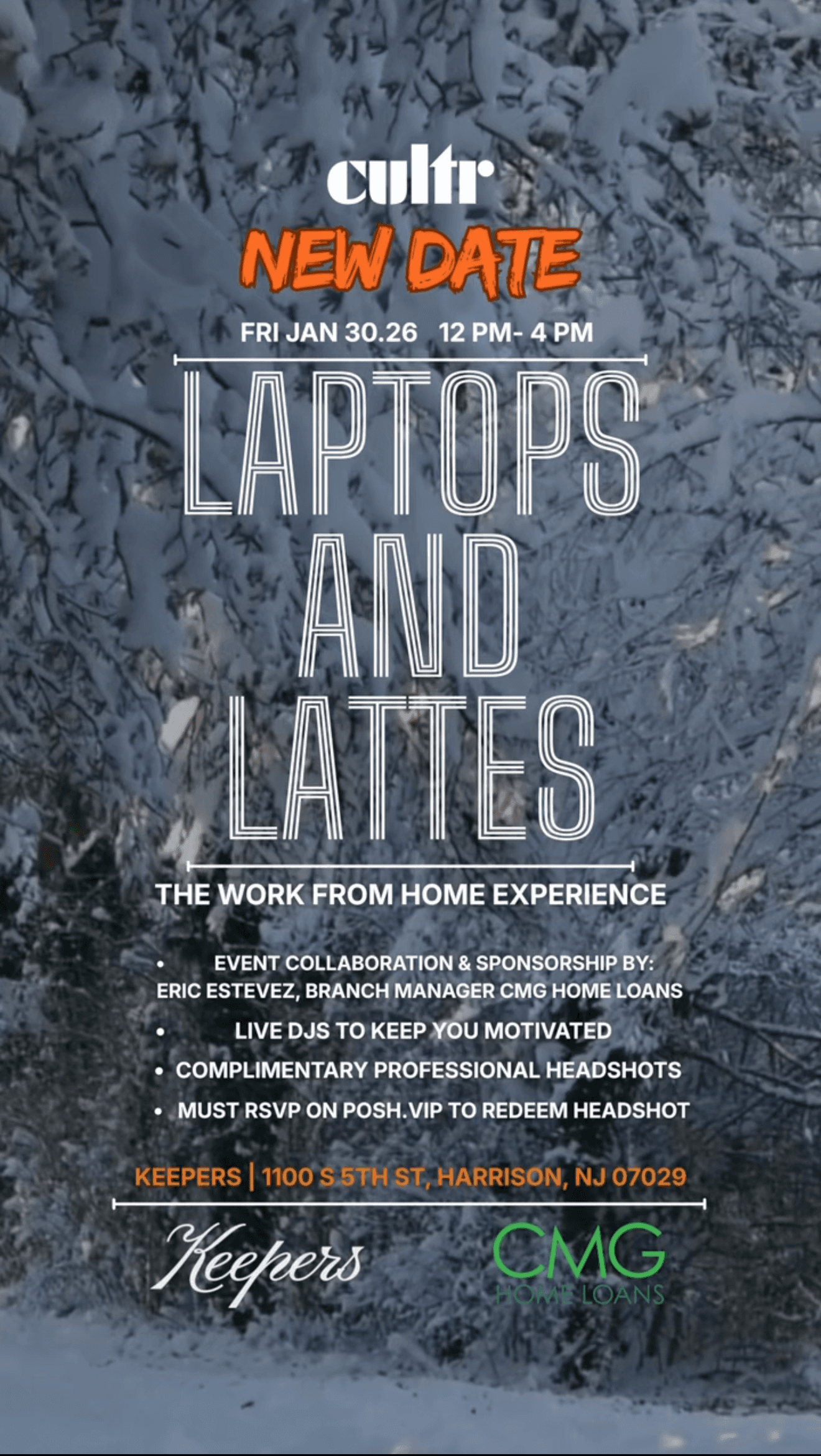 CULTR: Laptops & Lattes at Keepers event image