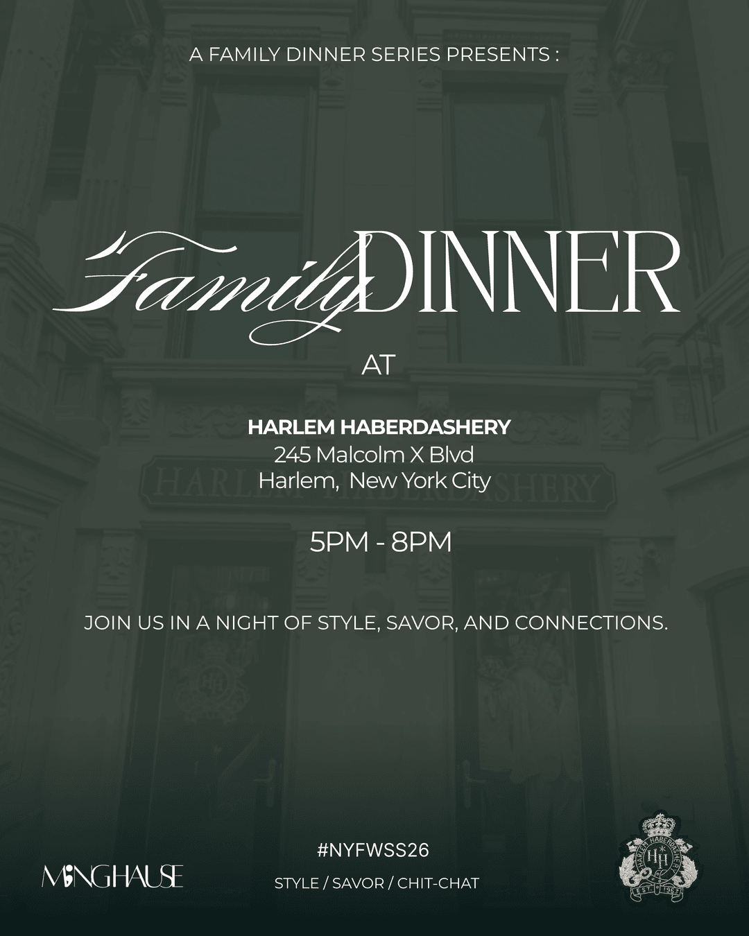 A Family Dinner Series Presents: FAMILY DINNER event image