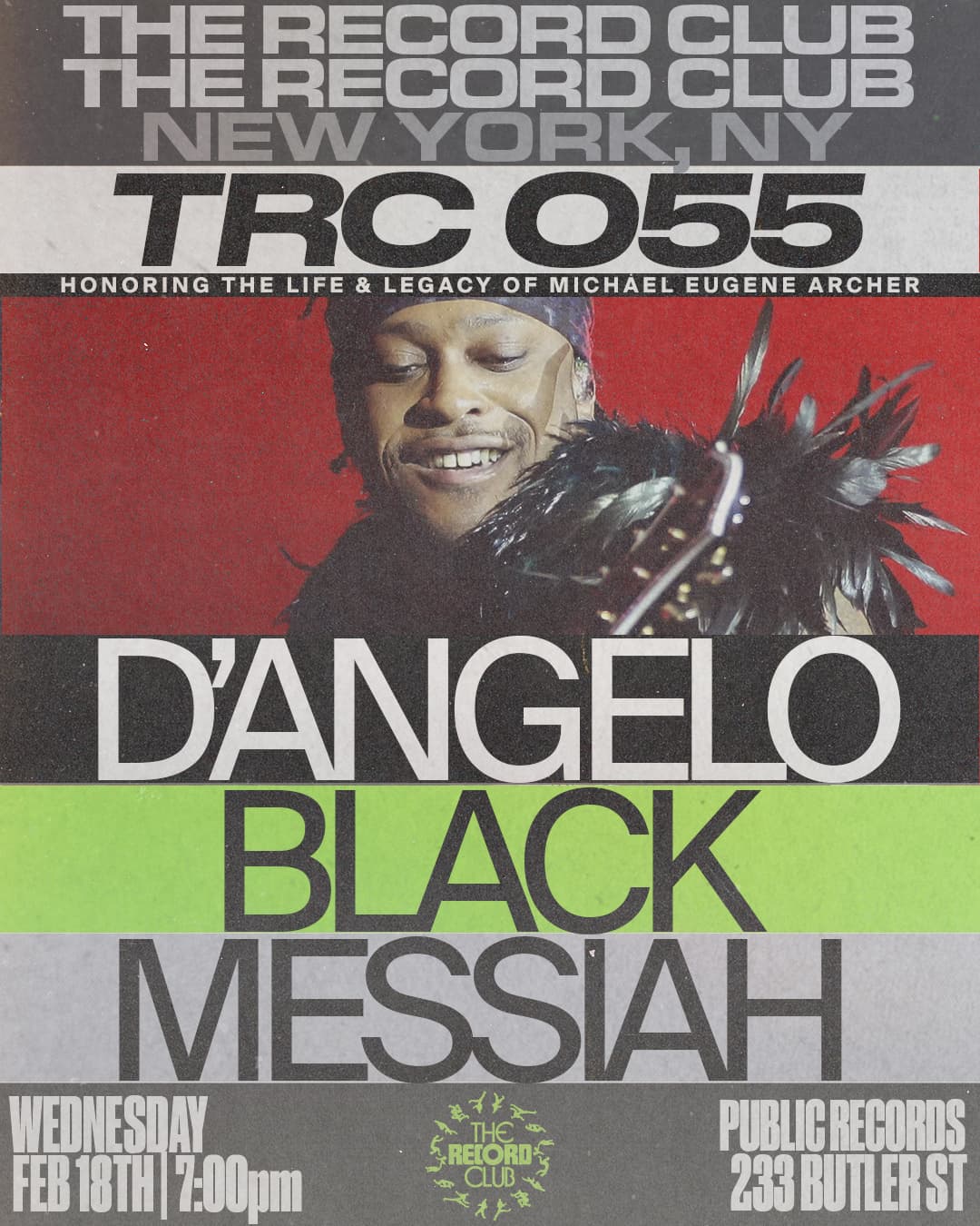 TRC 055 (NYC): D'Angelo & The Vanguard - Black Messiah event image