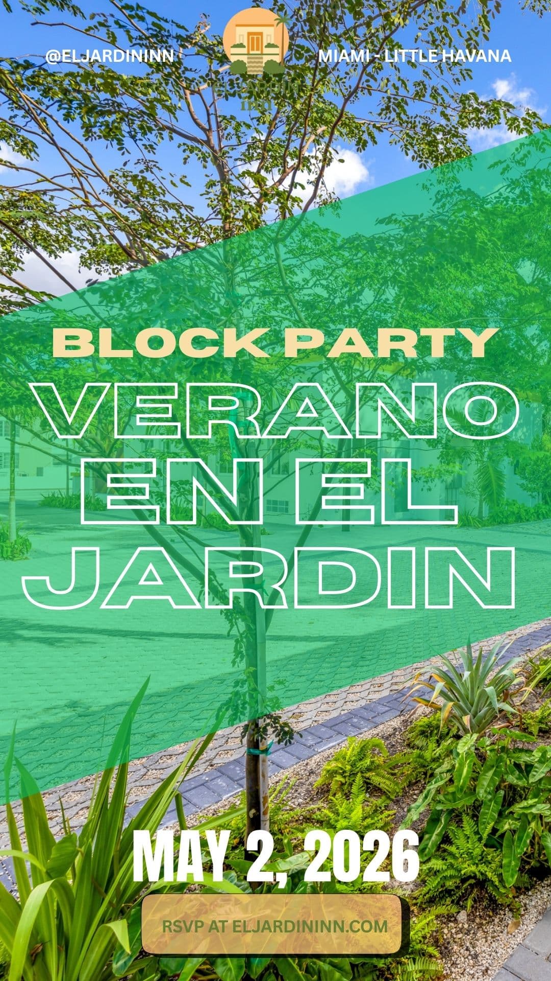 Block Party : Verano en El Jardin event image