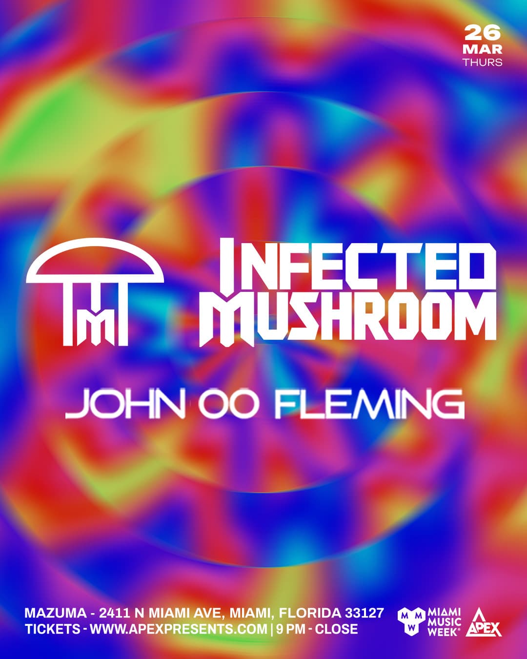 Infected Mushroom + John 00 Fleming event image