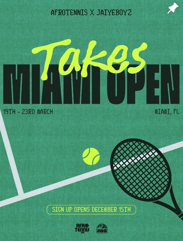 Miami Open Special event image