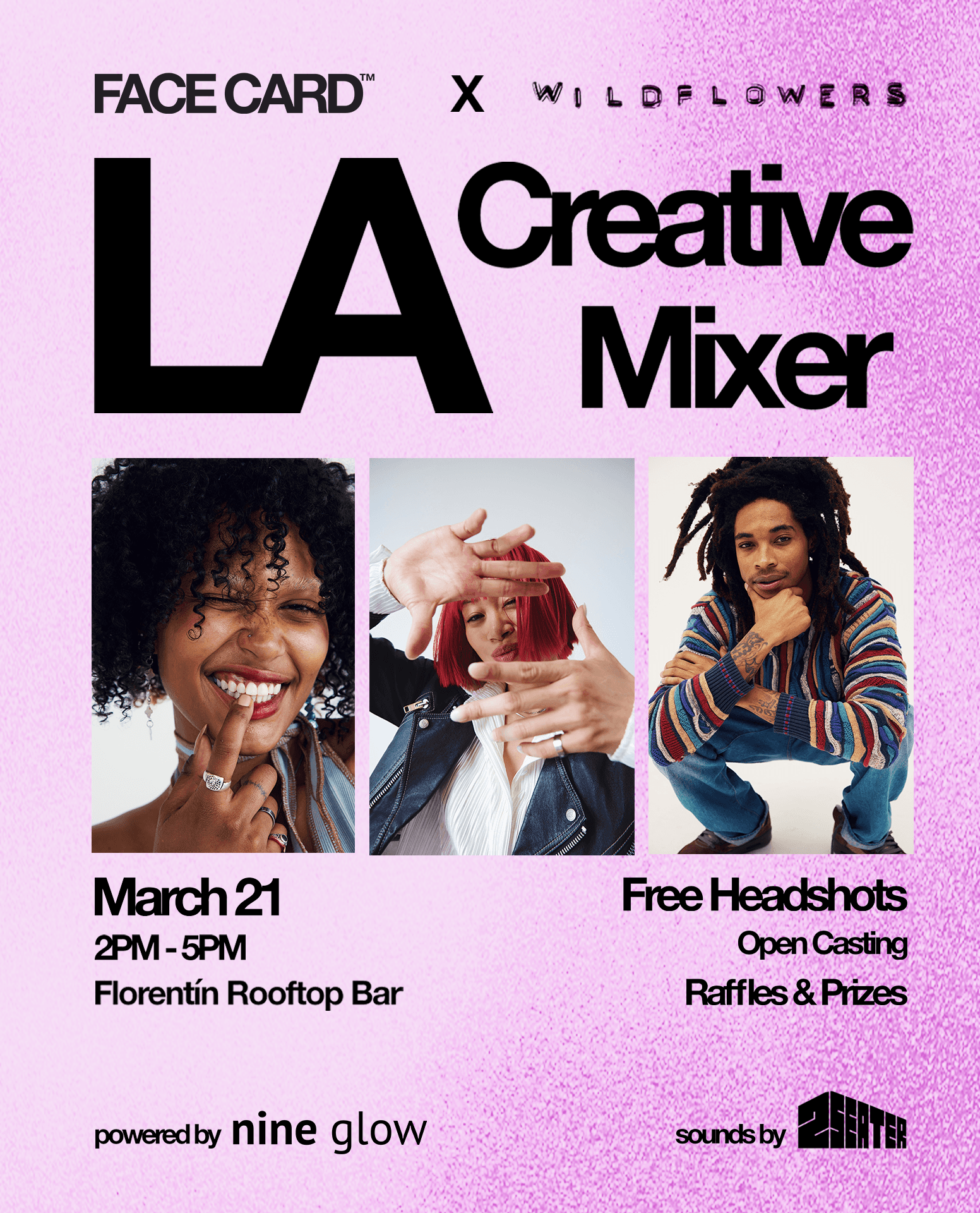 Face Card & Wildflowers Agency Presents LA Creative Mixer event image