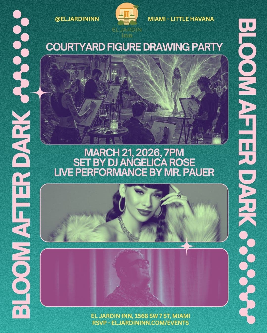 MMW Edition : Bloom After Dark at El Jardin Inn event image