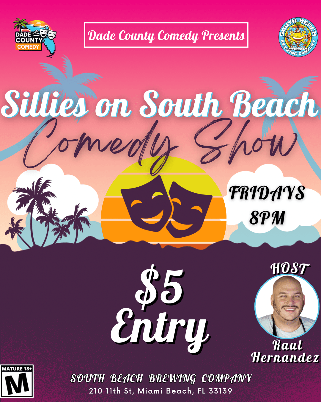 Sillies on South Beach Comedy Show event image