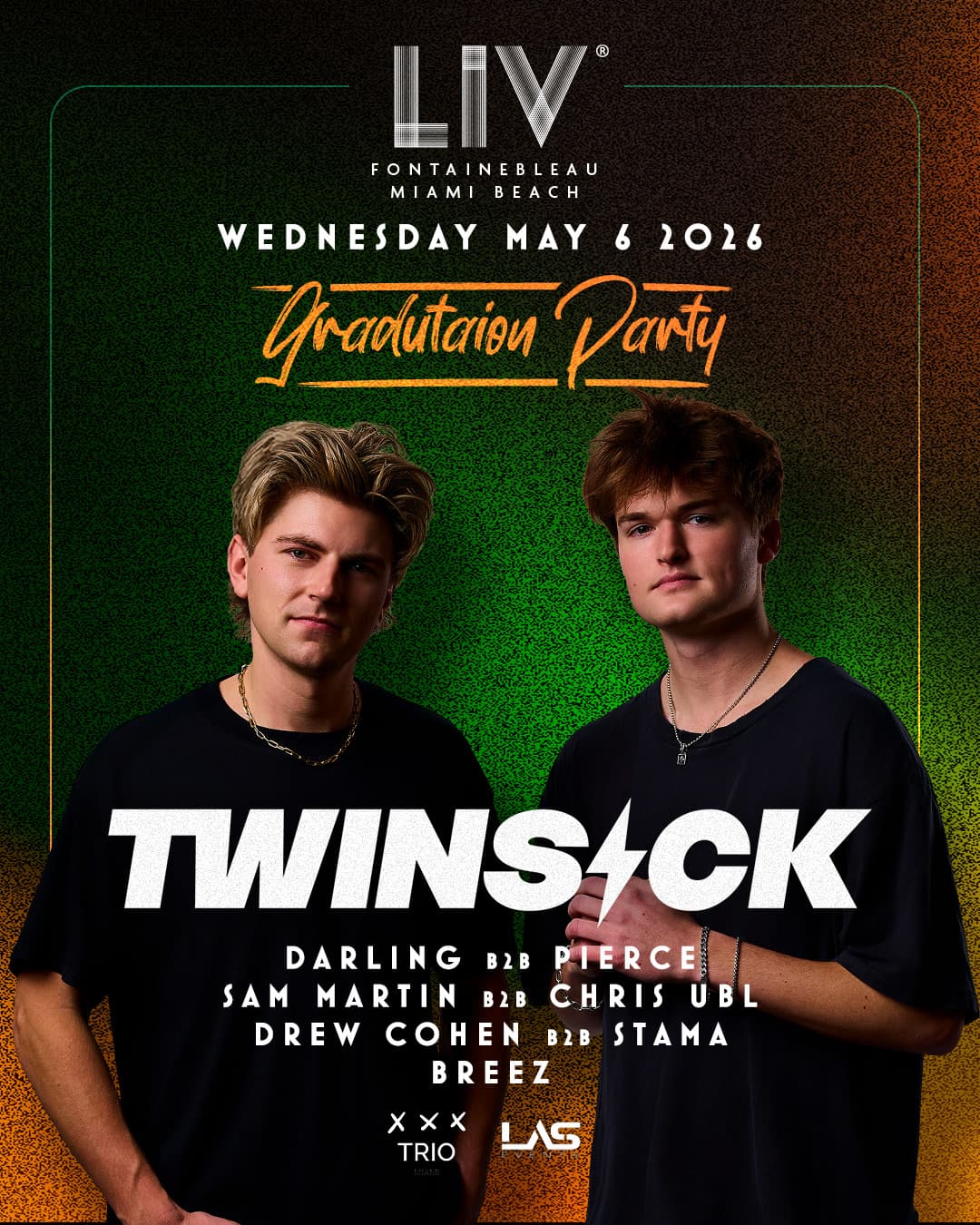 End Of Year Party @ LIV feat. Twinsick  event image