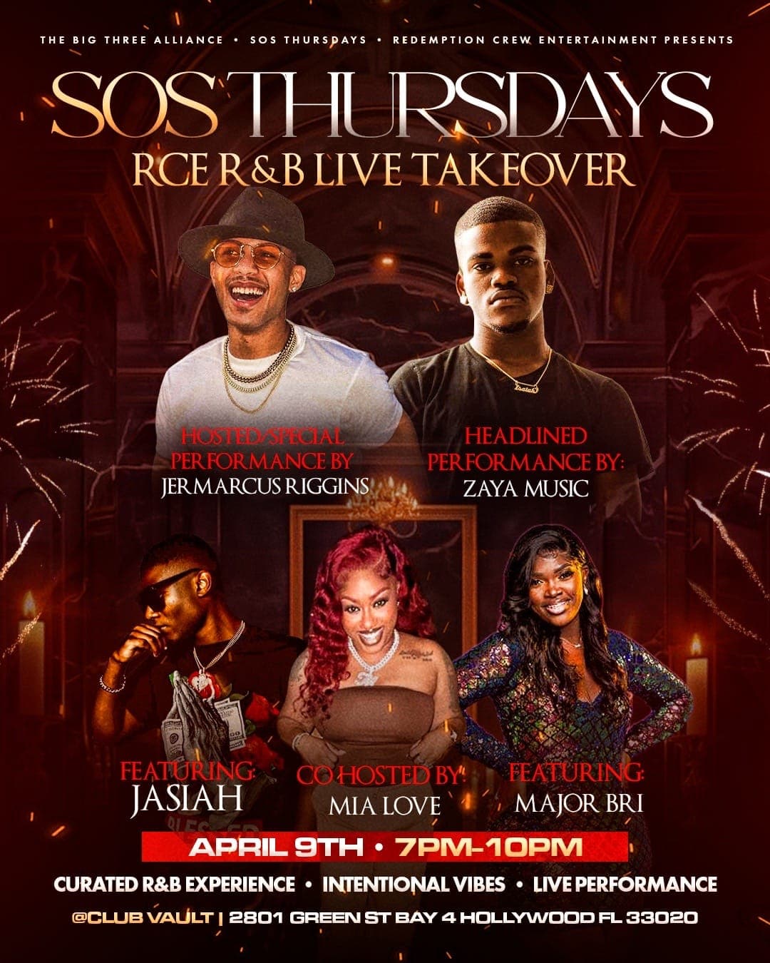  RCE Live Takeover @ SOS Thursdays RnB 04.09 event image