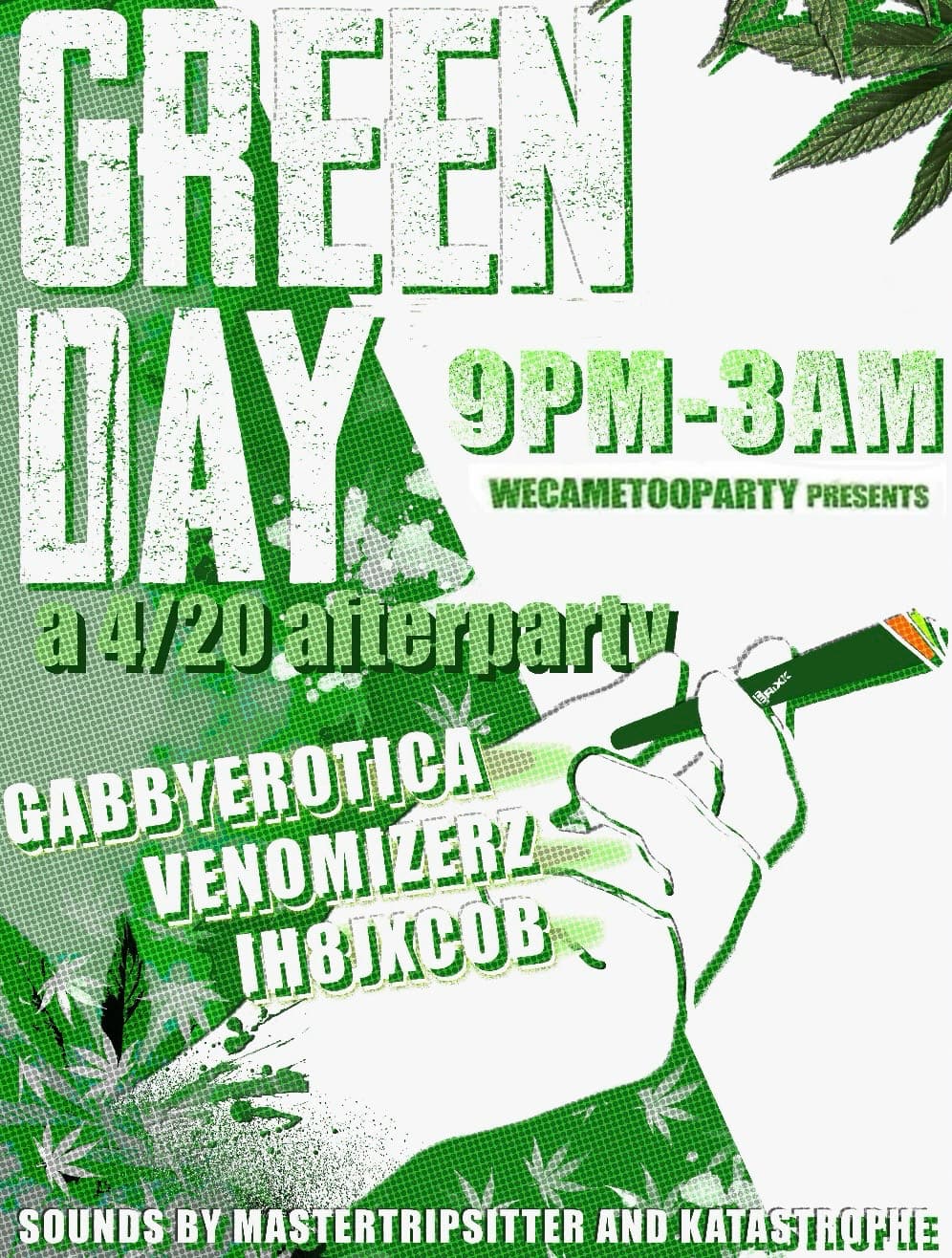 GREEN DAY 4/20 NEW YORK CITY event image