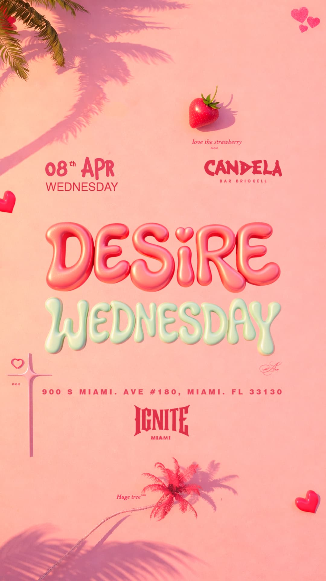 DESIRE WEDNESDAY  LADIES NIGHT at CANDELA event image