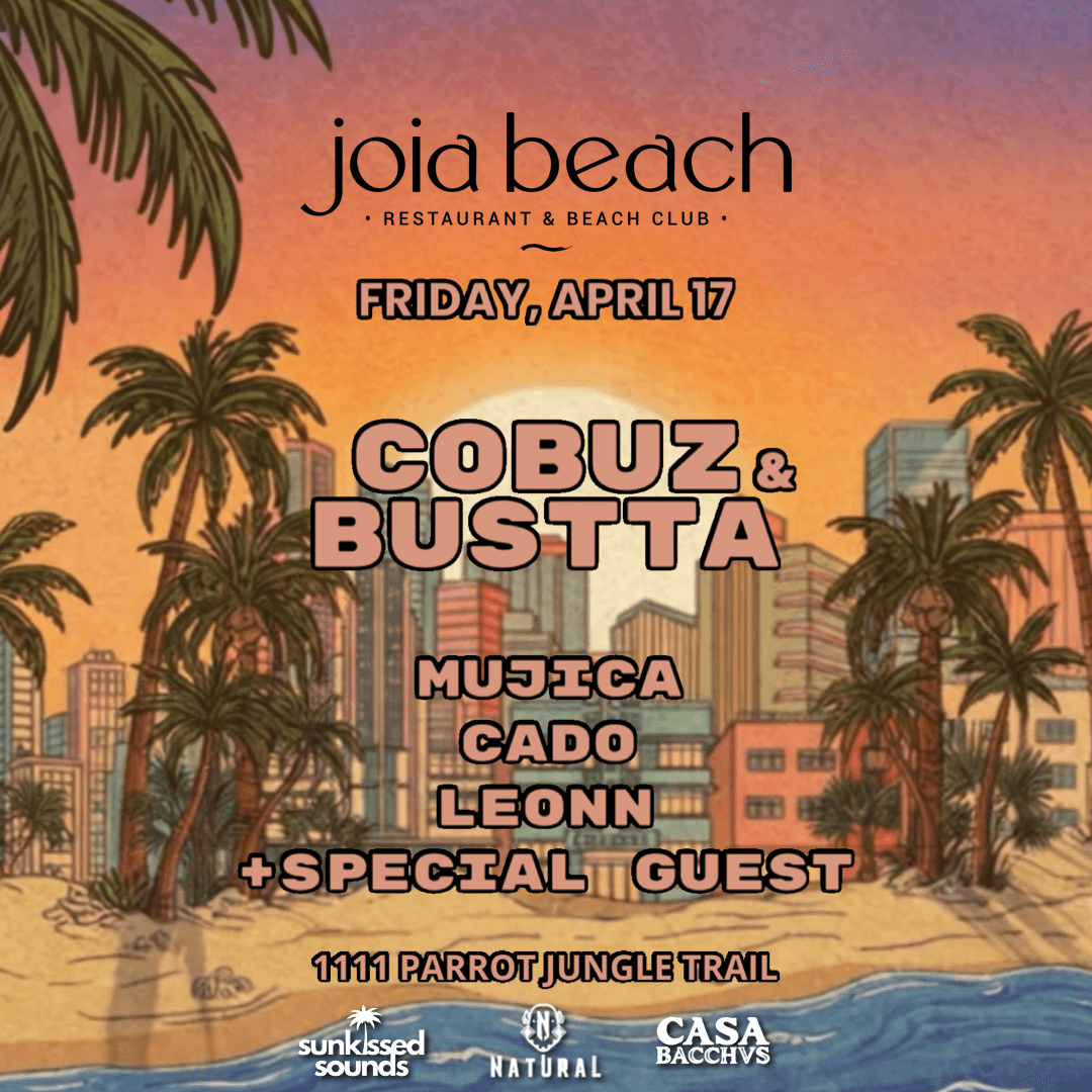 SUNSET BEACH PARTY Joia Beach x Natural x Sunkissed Sounds event image