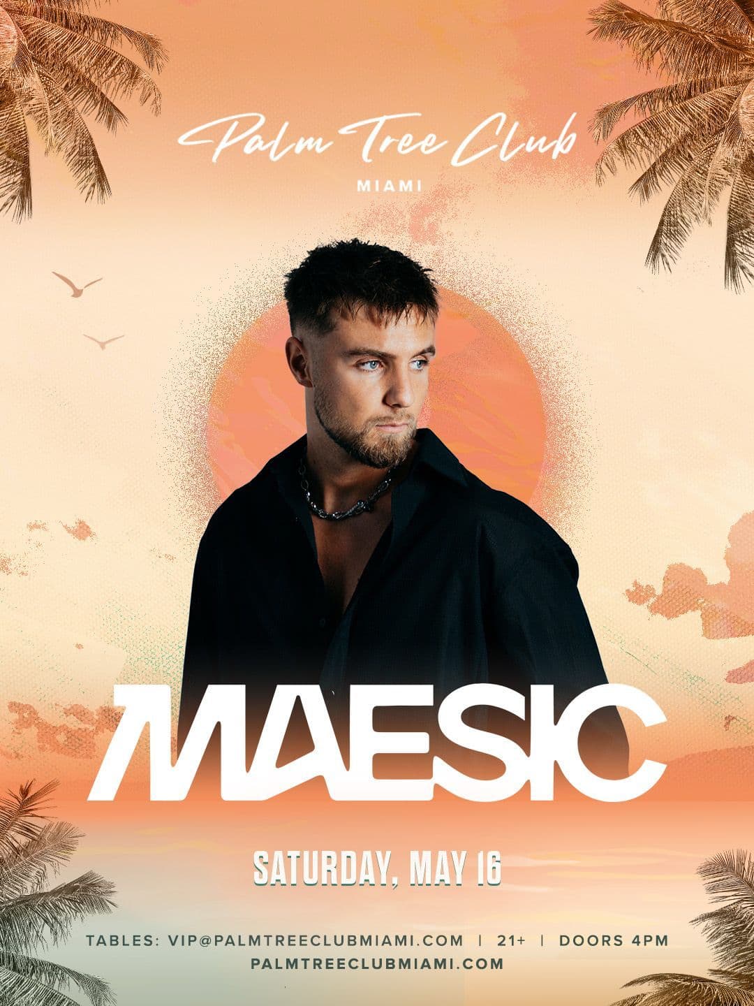 Maesic Presented by Palm Tree Club Miami event image