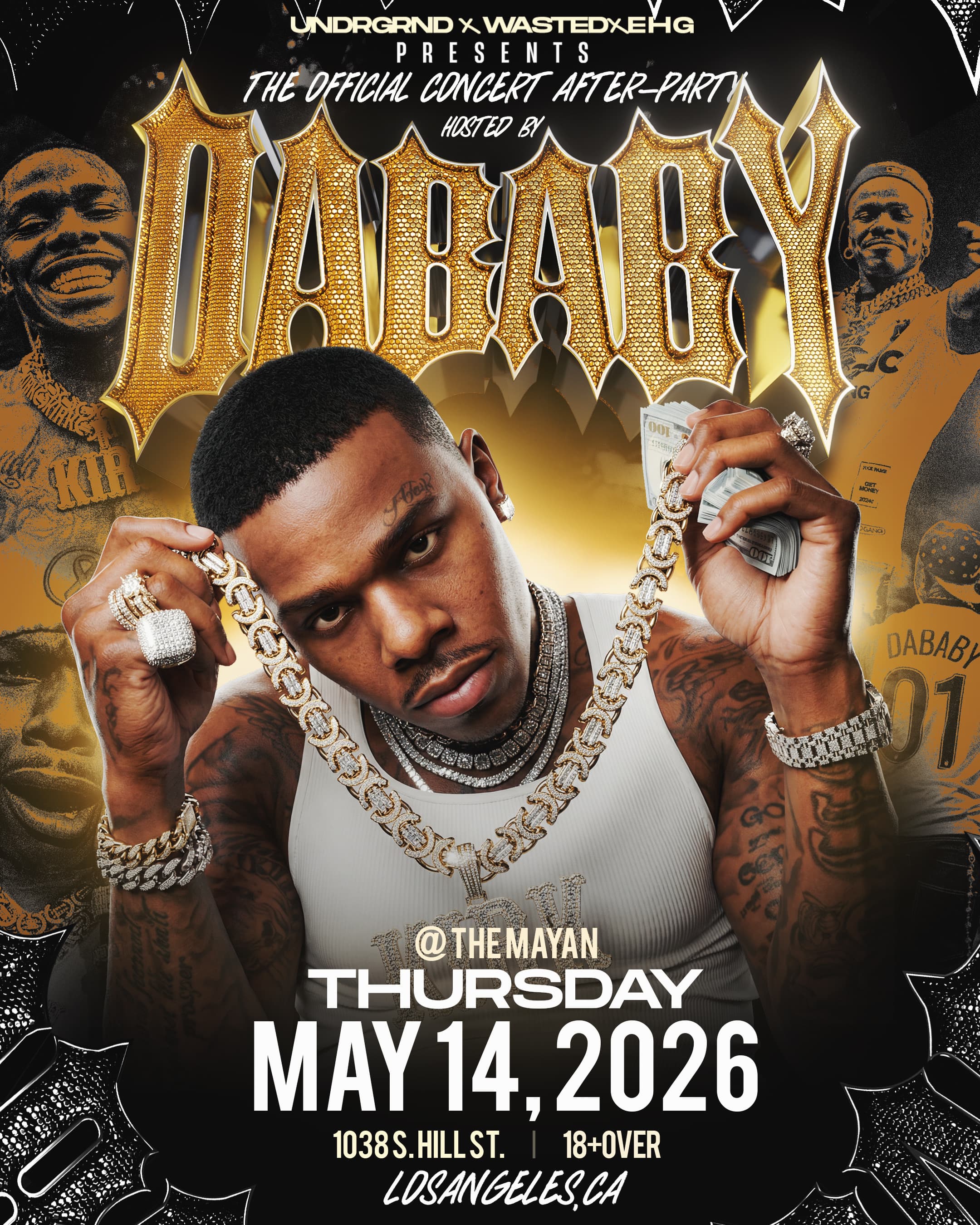 DaBaby Official Concert After Party: The Takeover at The Mayan event image
