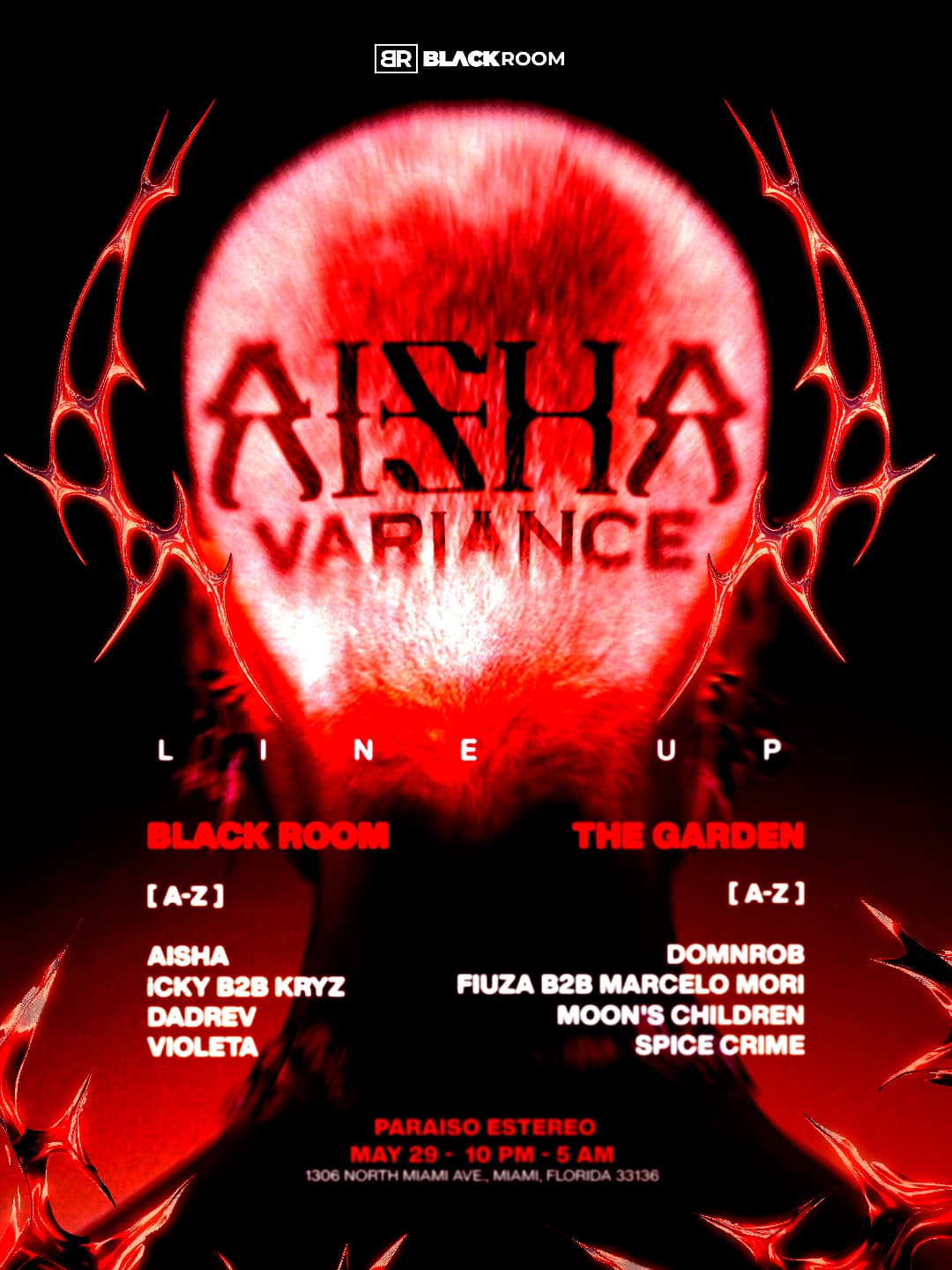 BLACK ROOM PRESENTS: AISHA🇬🇧 event image