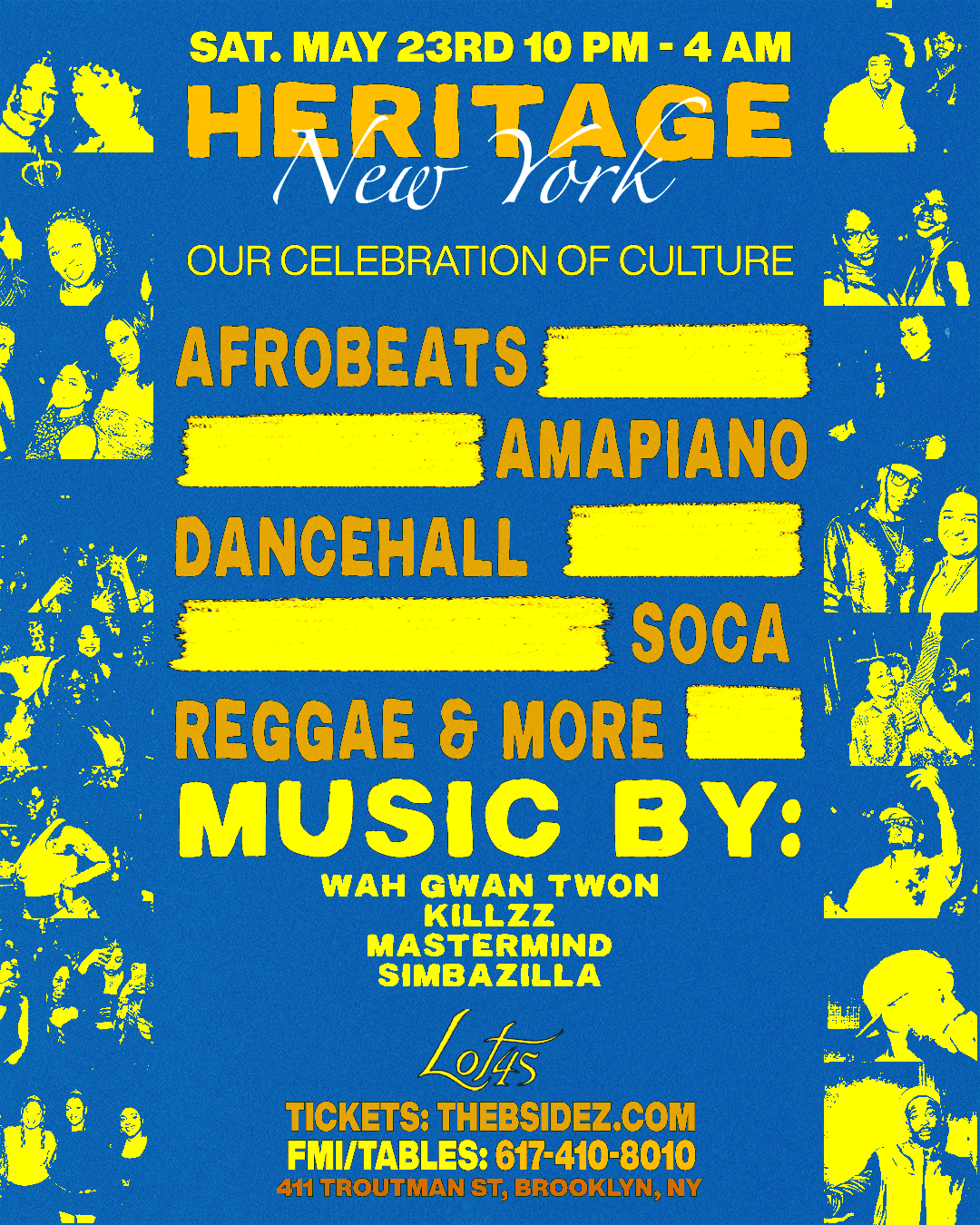 HERITAGE [NEW YORK] event image