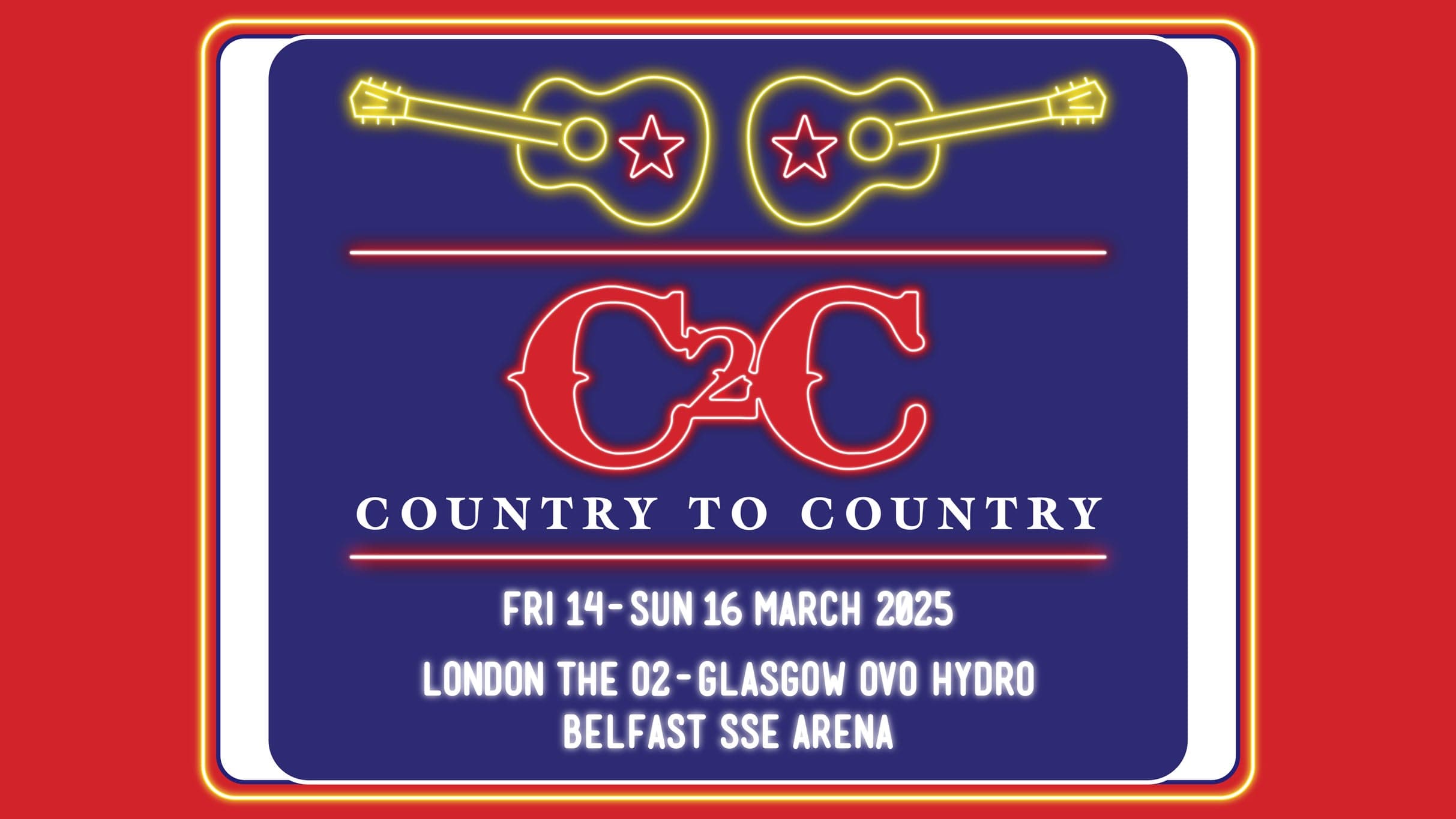 Country To Country 2025 - Three Day Event Ticket event image
