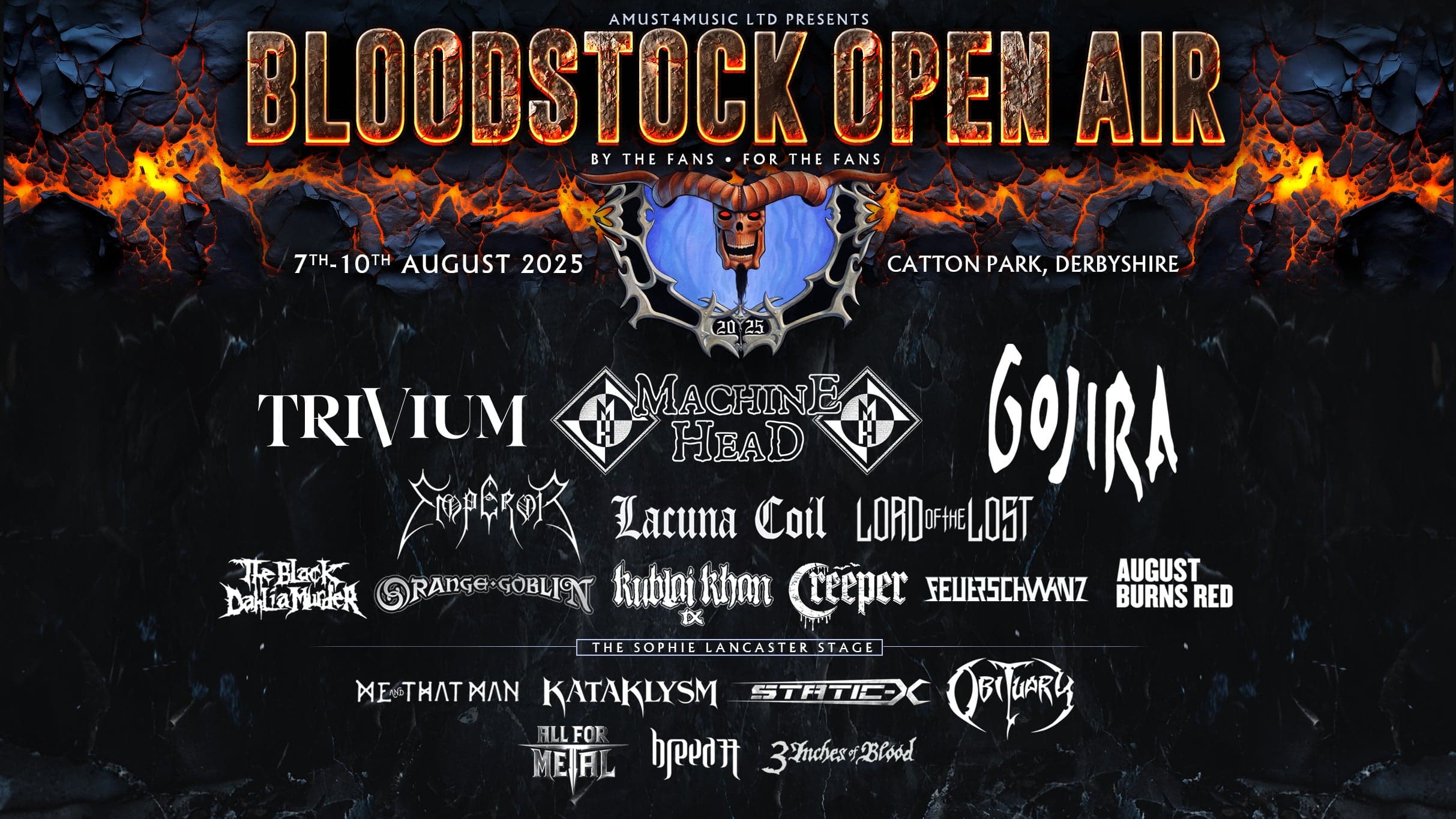 Bloodstock 2025 - Standard Weekend + Camping Tickets event image