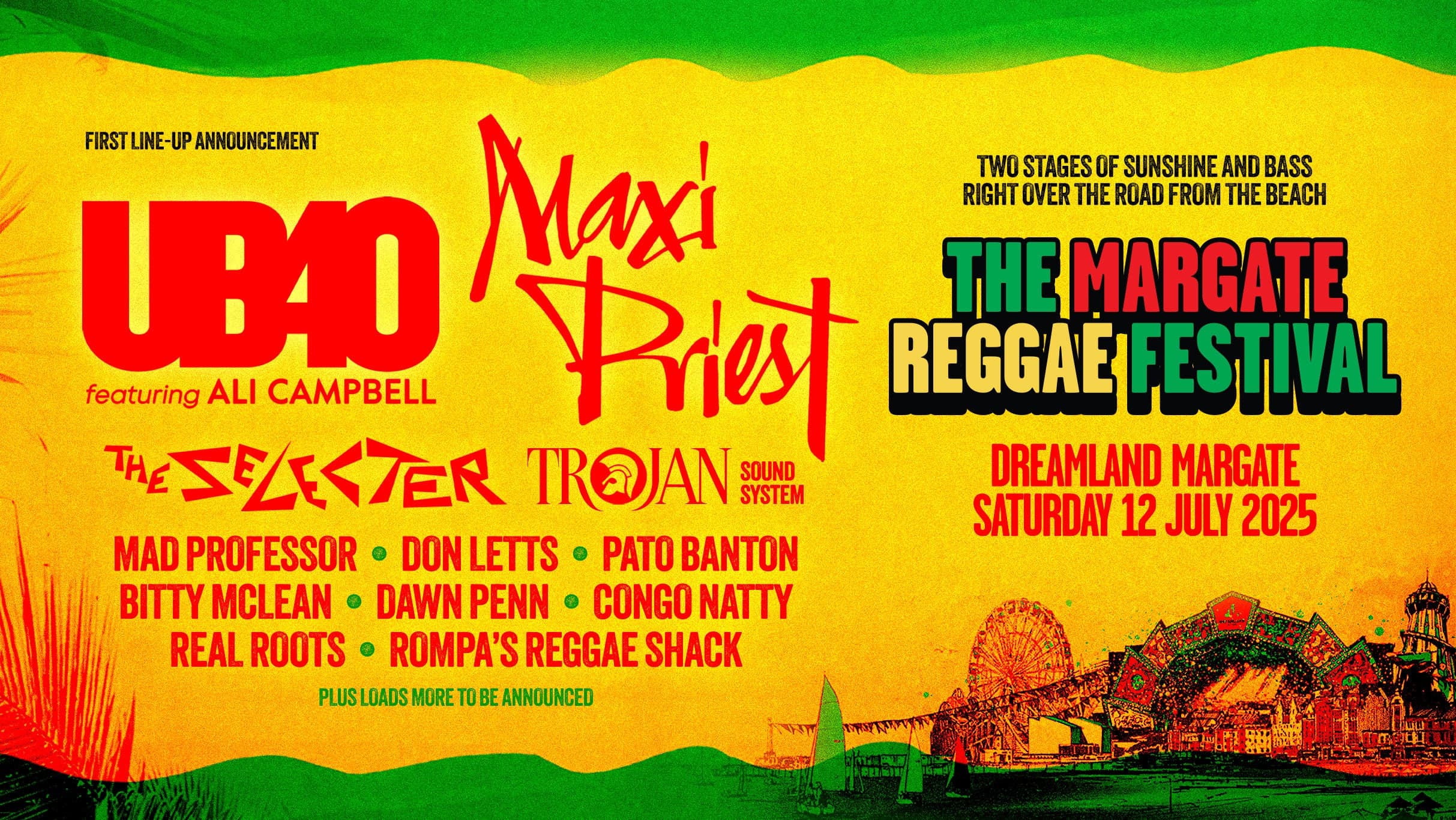 UB40 feat Ali Campbell, Maxi Priest, The Selecter and many more event image