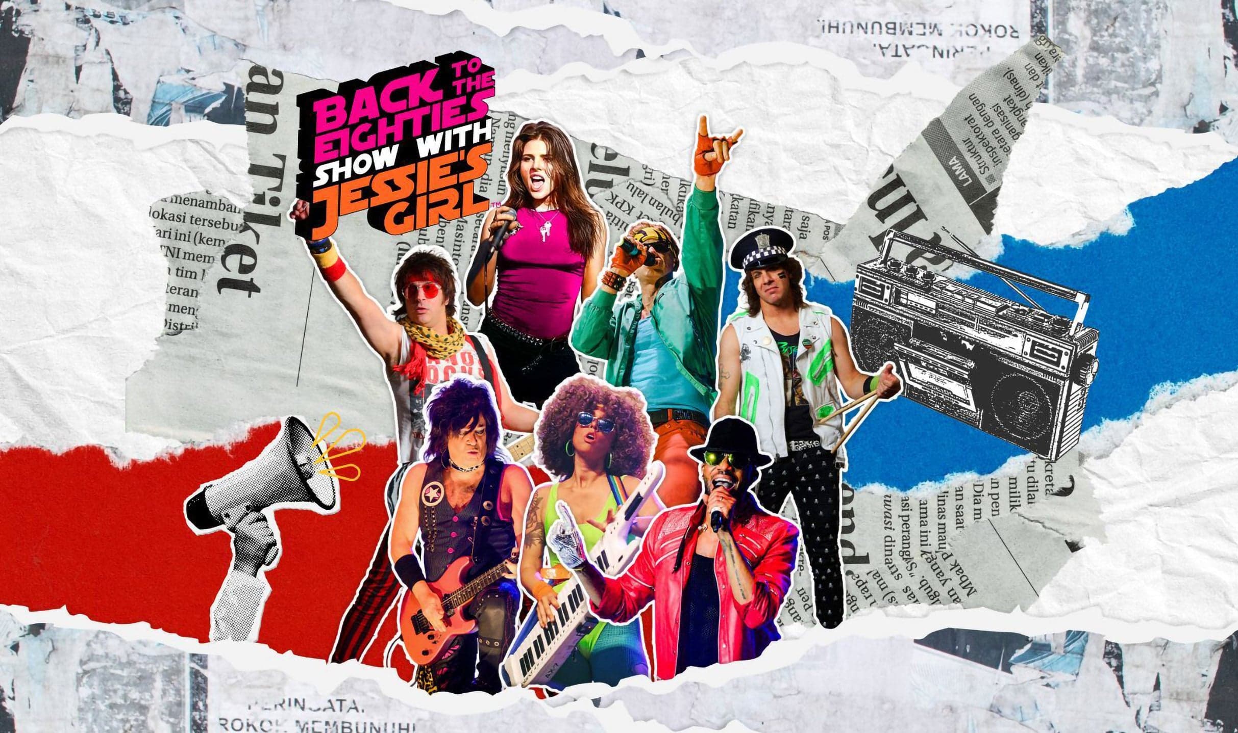 Back To The Eighties Show with Jessie's Girl event image