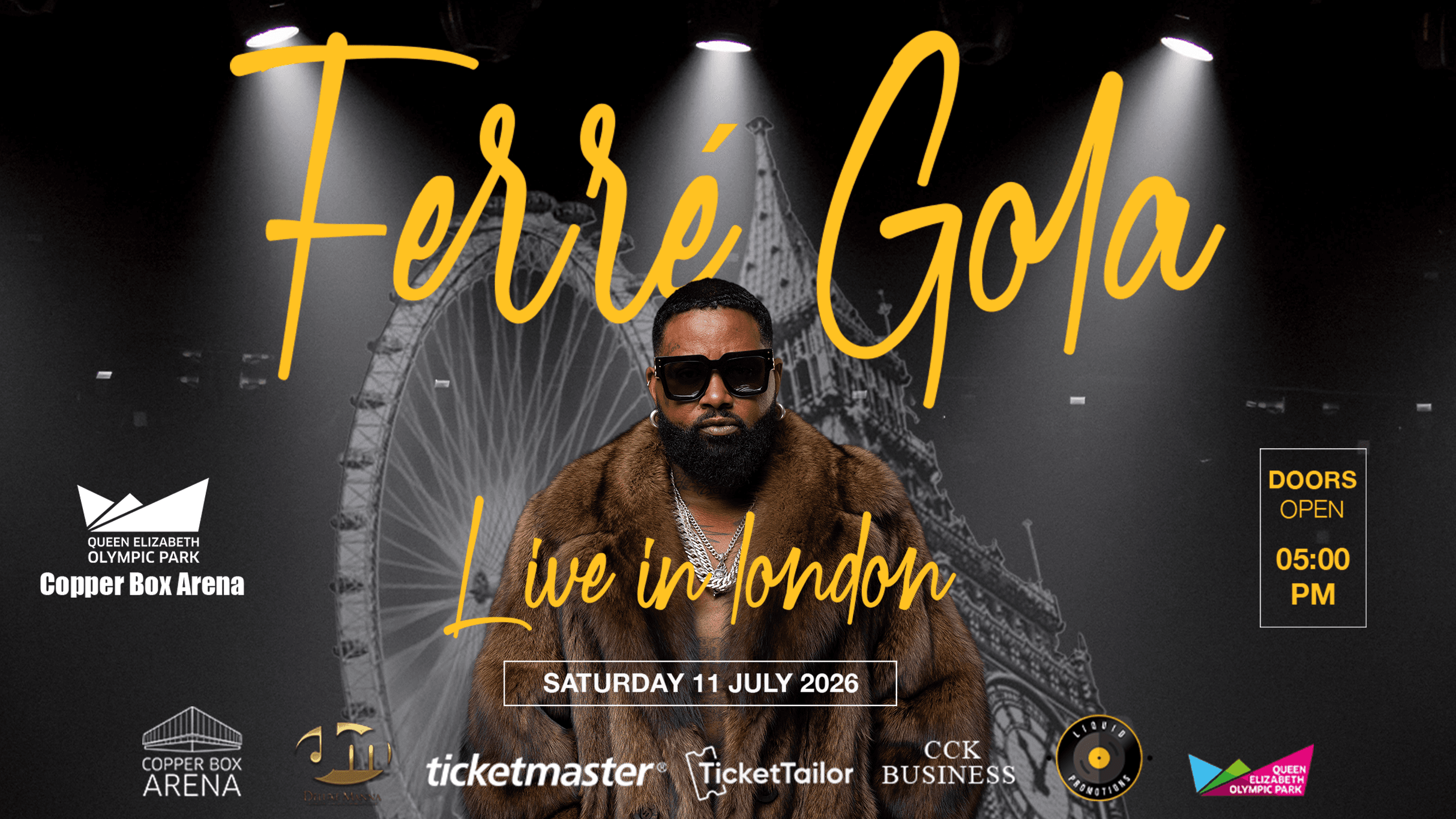 FERRE GOLA LIVE IN LONDON event image