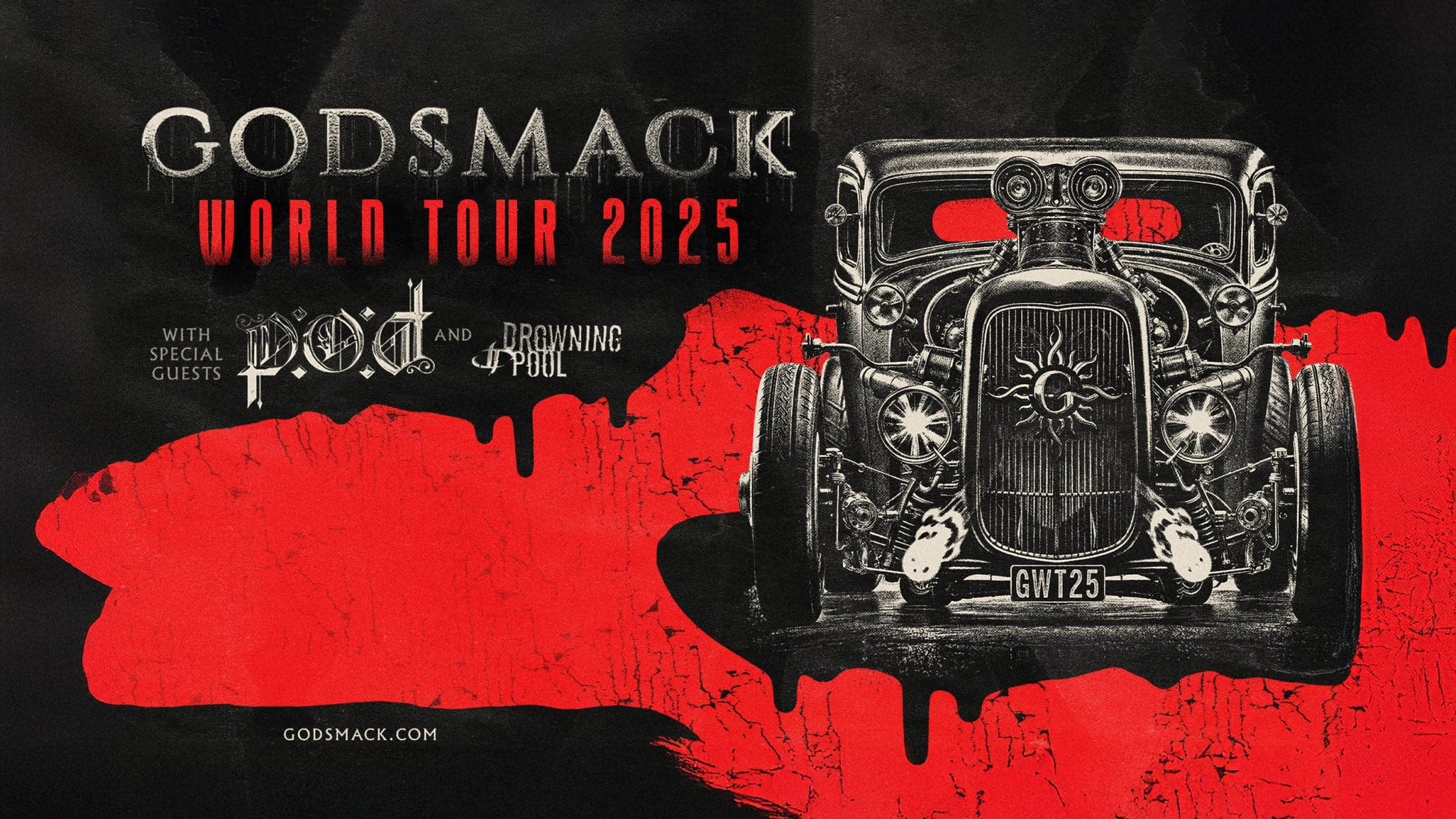 Godsmack World Tour 2025 event image