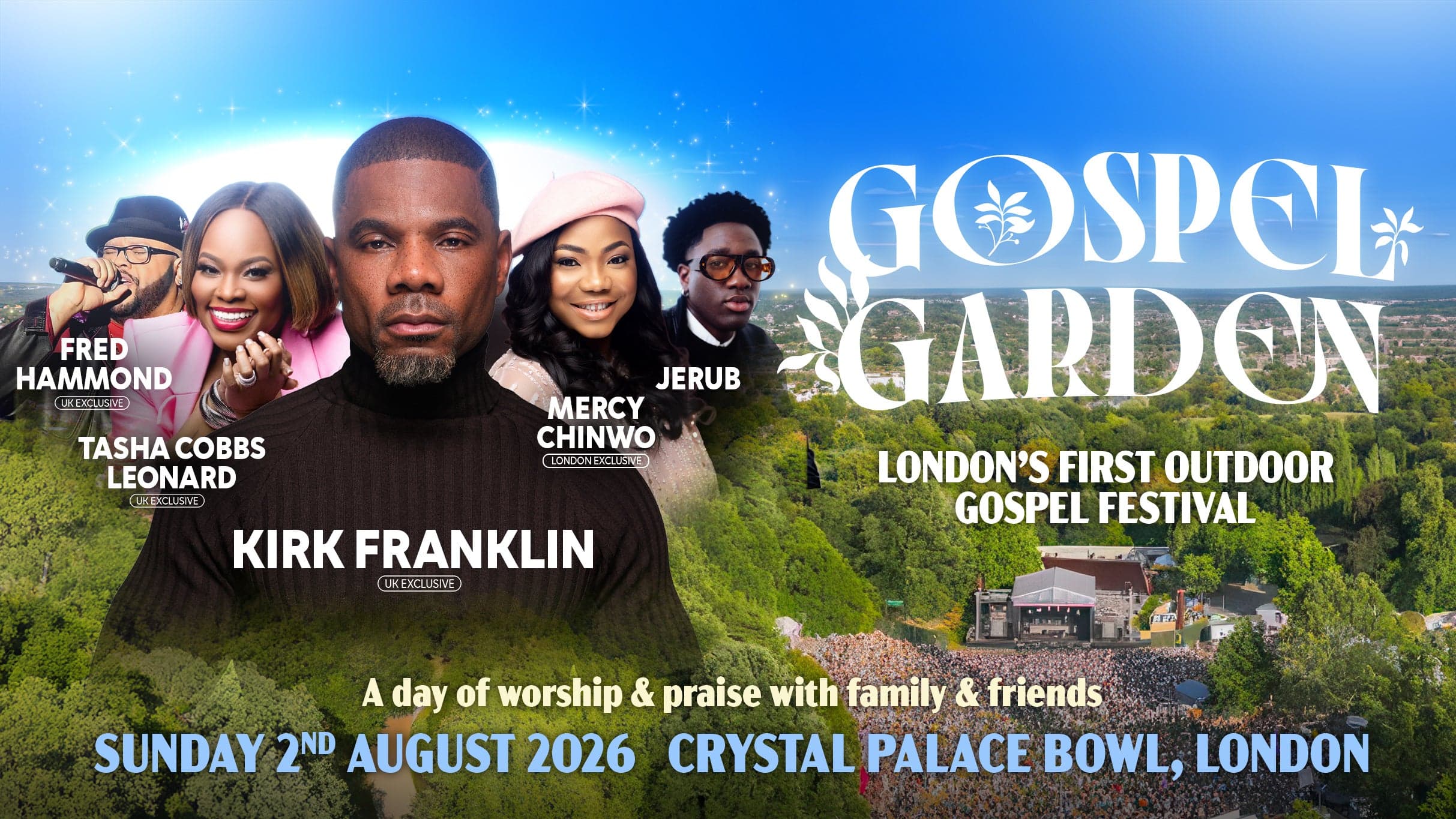 Gospel Garden Seating/Chair Upgrade - Ticket NOT Included event image