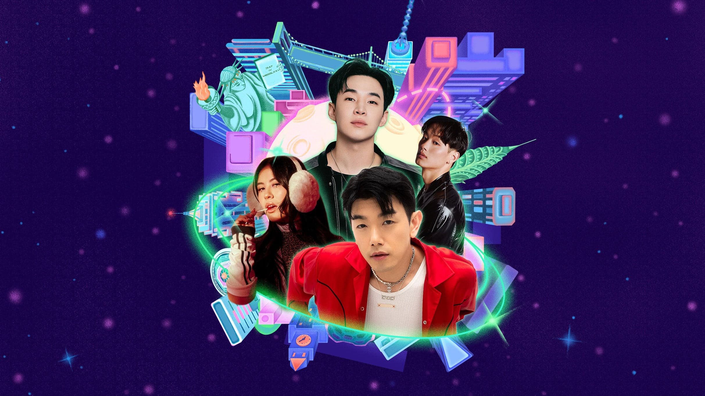 MetaMoon 2024 featuring Eric Nam, Henry Lau, Emei, & SUNKIS event image