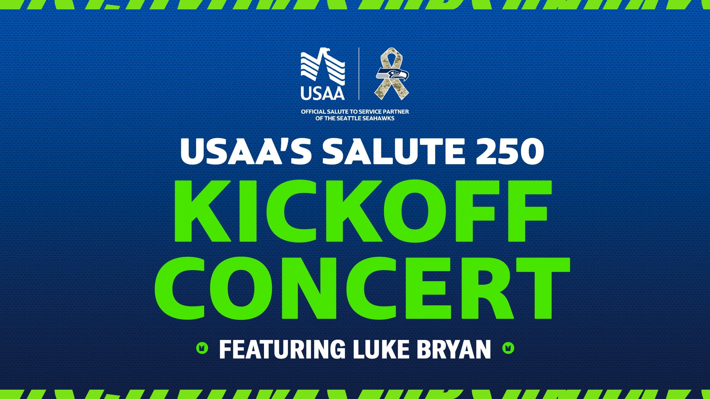 USAA's Salute 250 Kickoff Concert featuring Luke Bryan event image