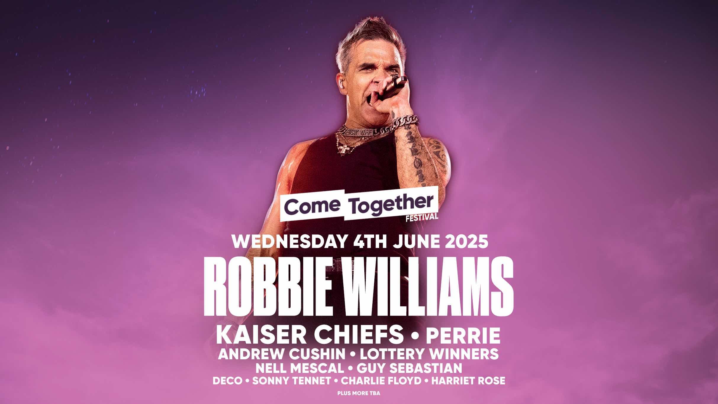 Come Together Festival - Robbie Williams event image