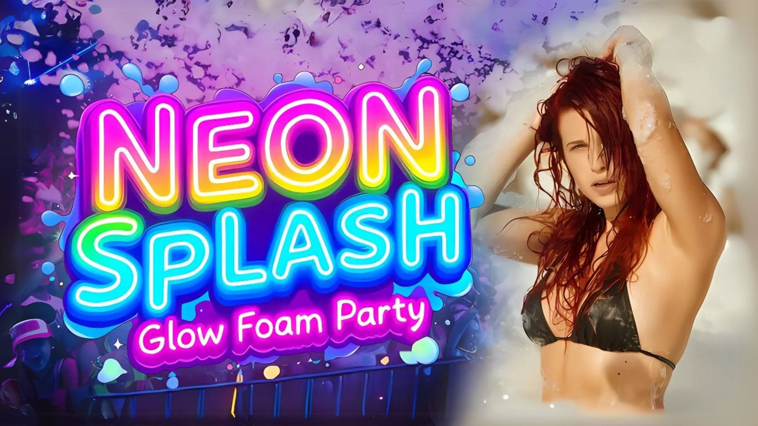 NEON SPLASH GLOW FOAM PARTY (17+) event image
