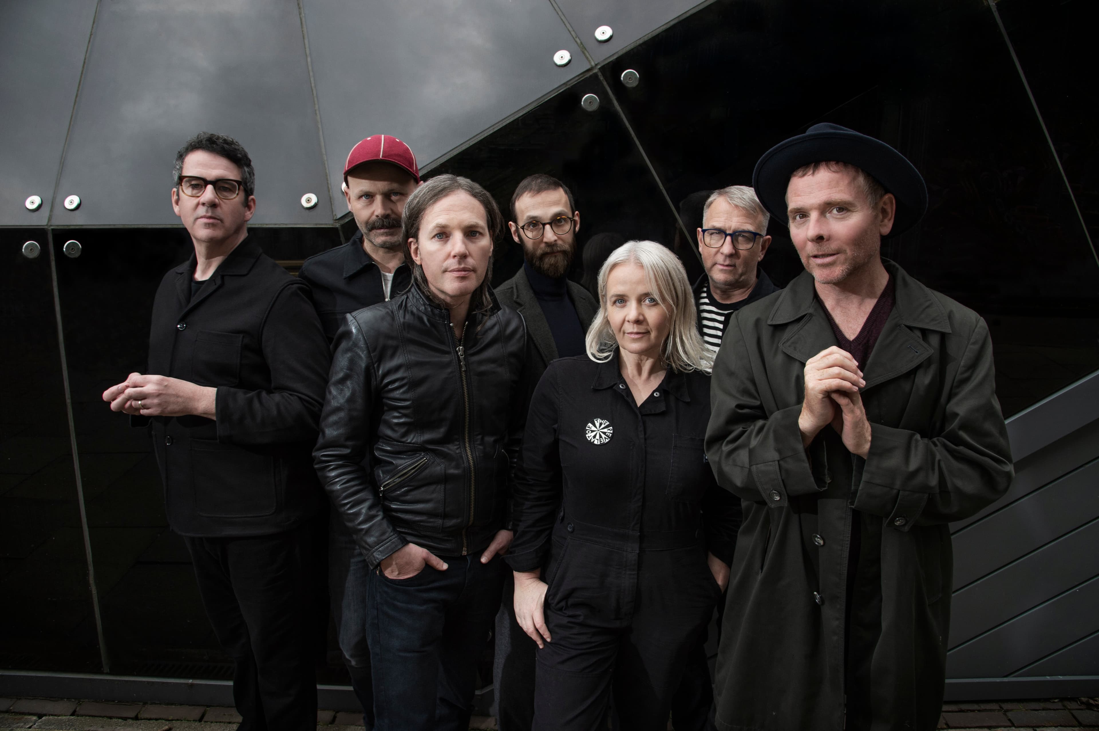 BELLE & SEBASTIAN performing 'If You're Feeling Sinister' in full event image