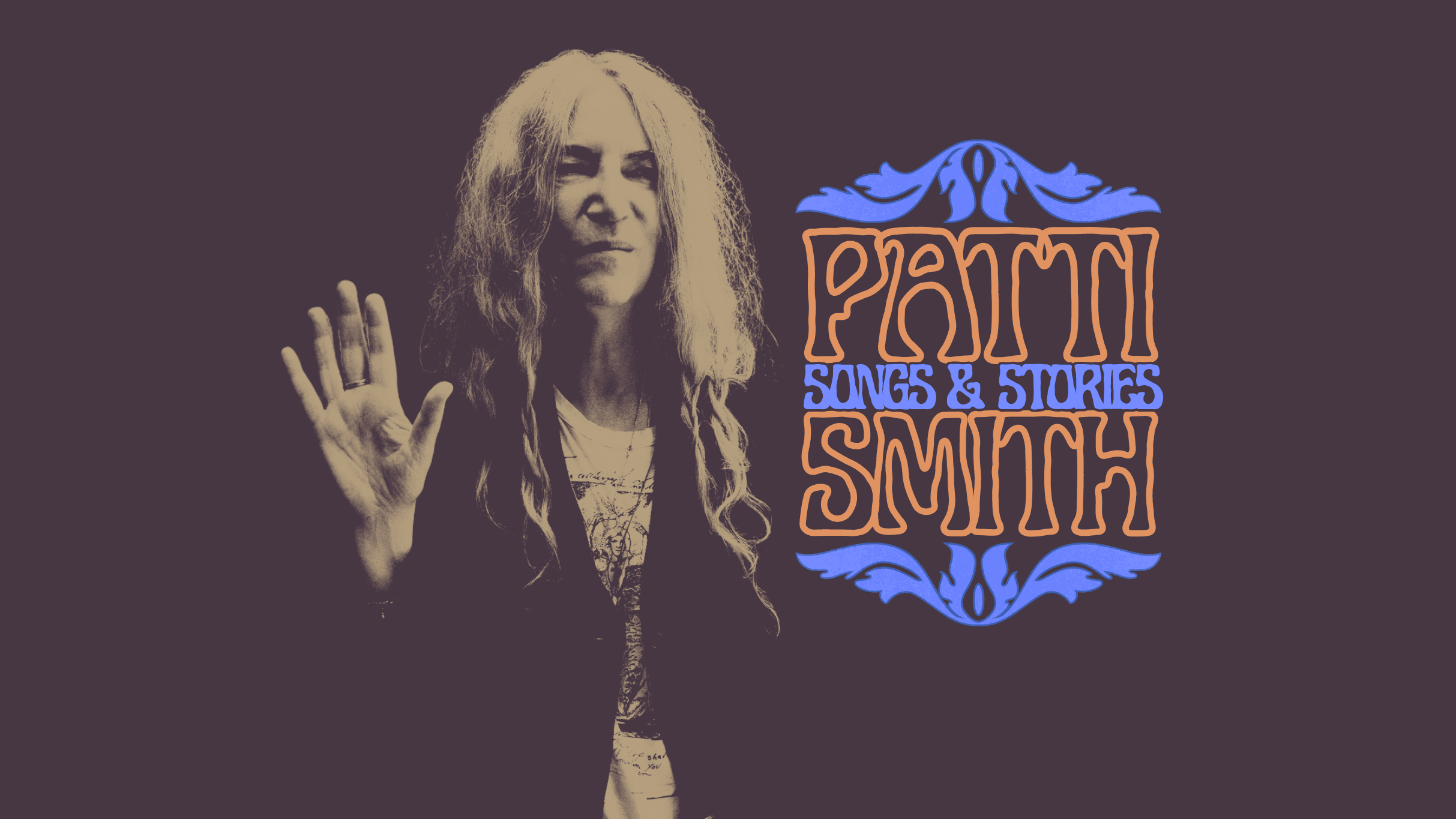 Patti Smith: Songs & Stories Book Bundled Event by A Room of One's Own event image