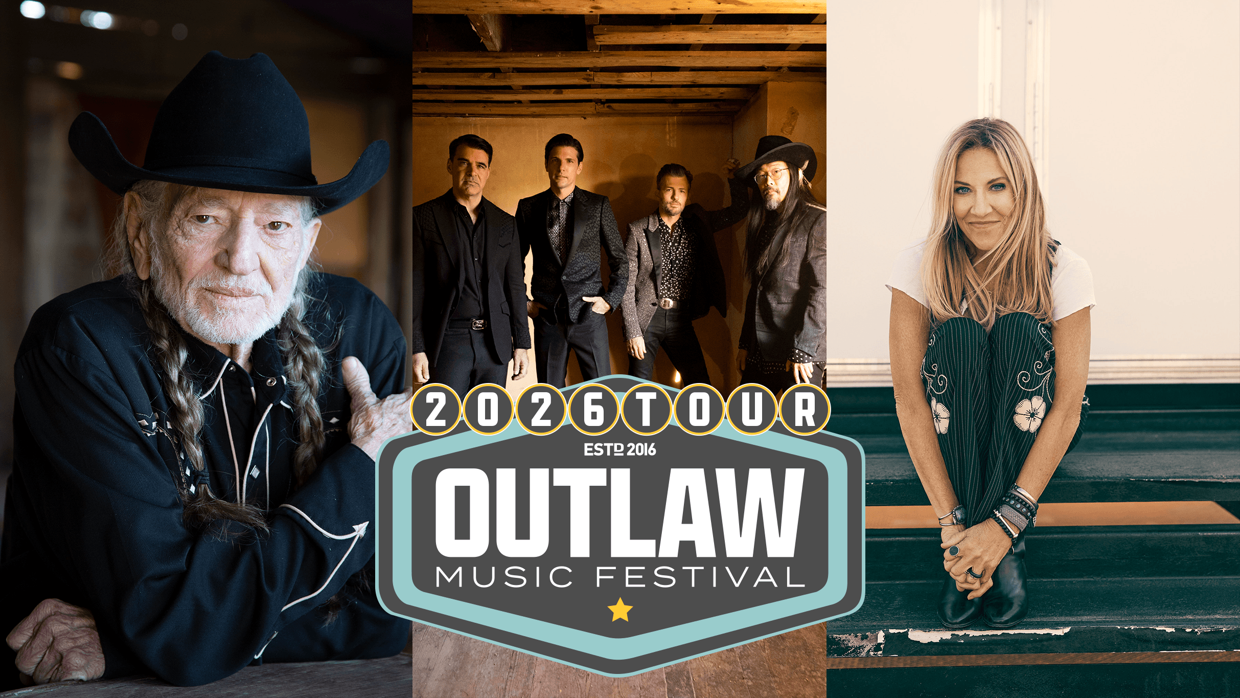 Outlaw Festival: Willie Nelson, Avett Brothers, Sheryl Crow & More! event image
