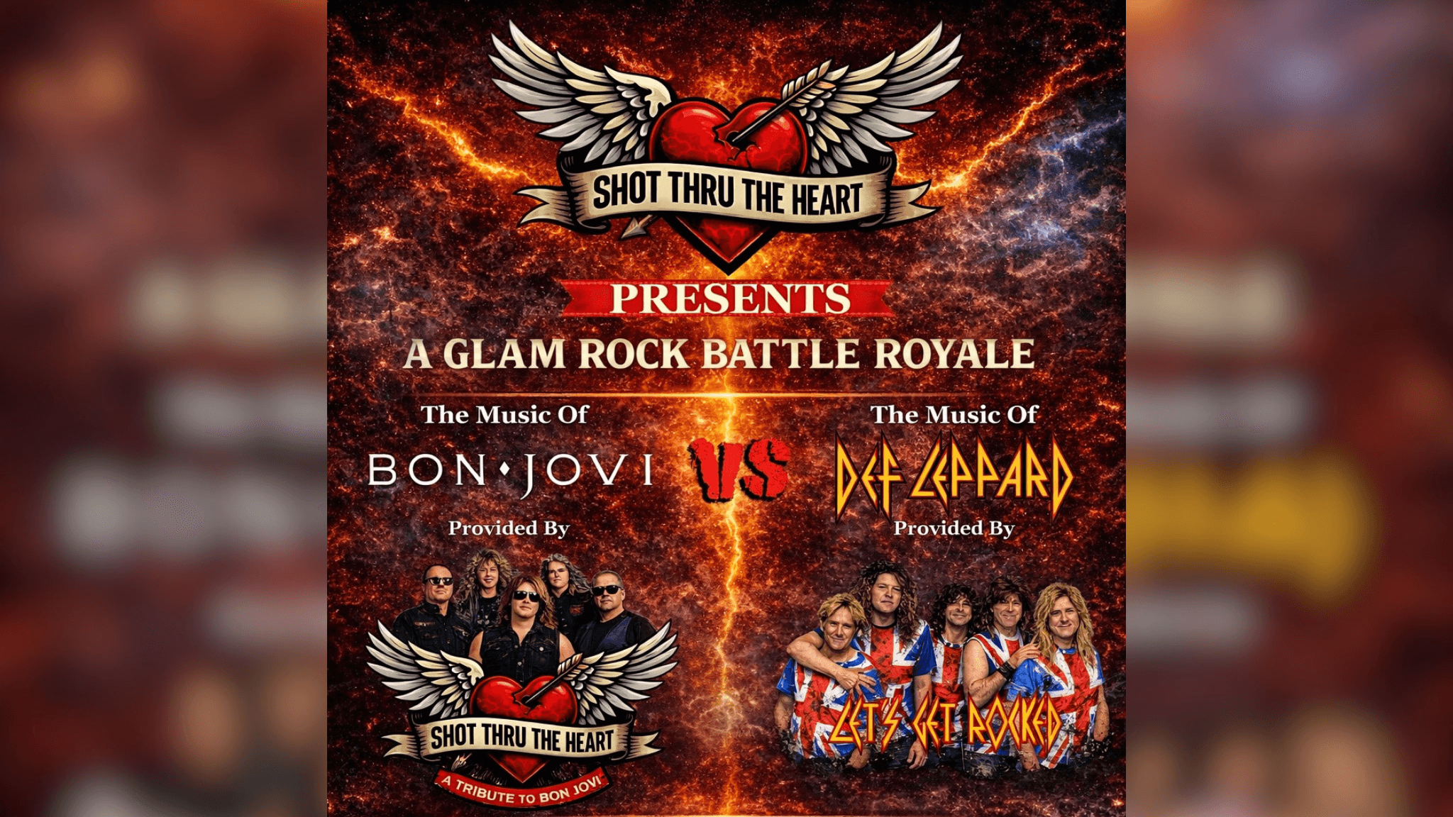 Shot Thru The Heart: Bon Jovi Tribute & Let's Get Rocked event image