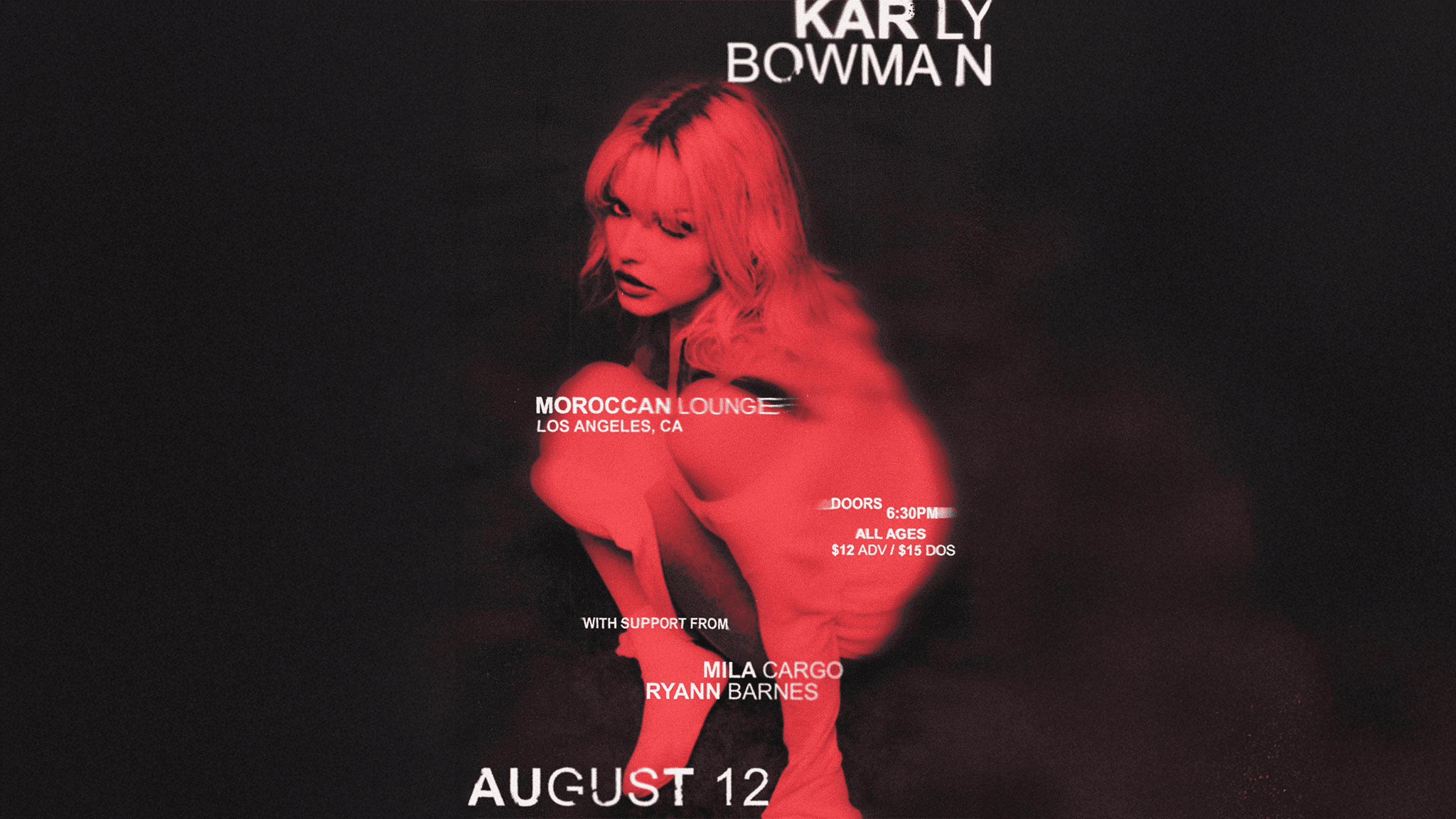Karly Bowman w/ Mila Cargo & Ryann Barnes event image