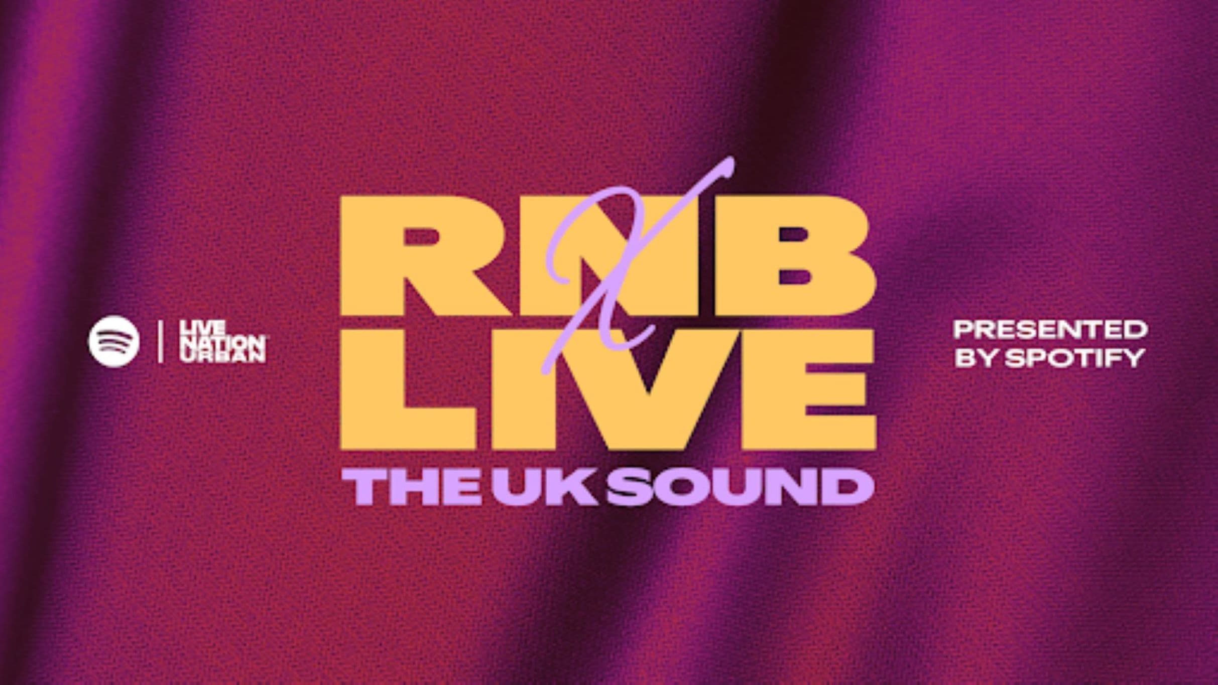 RNBX LIVE: The UK Sound event image